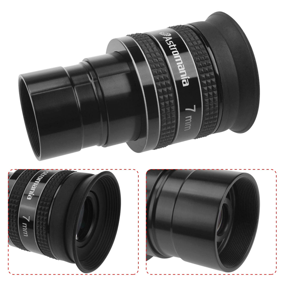 Astromania 1.25'' 7Mm 58-Degree Planetary Eyepiece For Telescope
