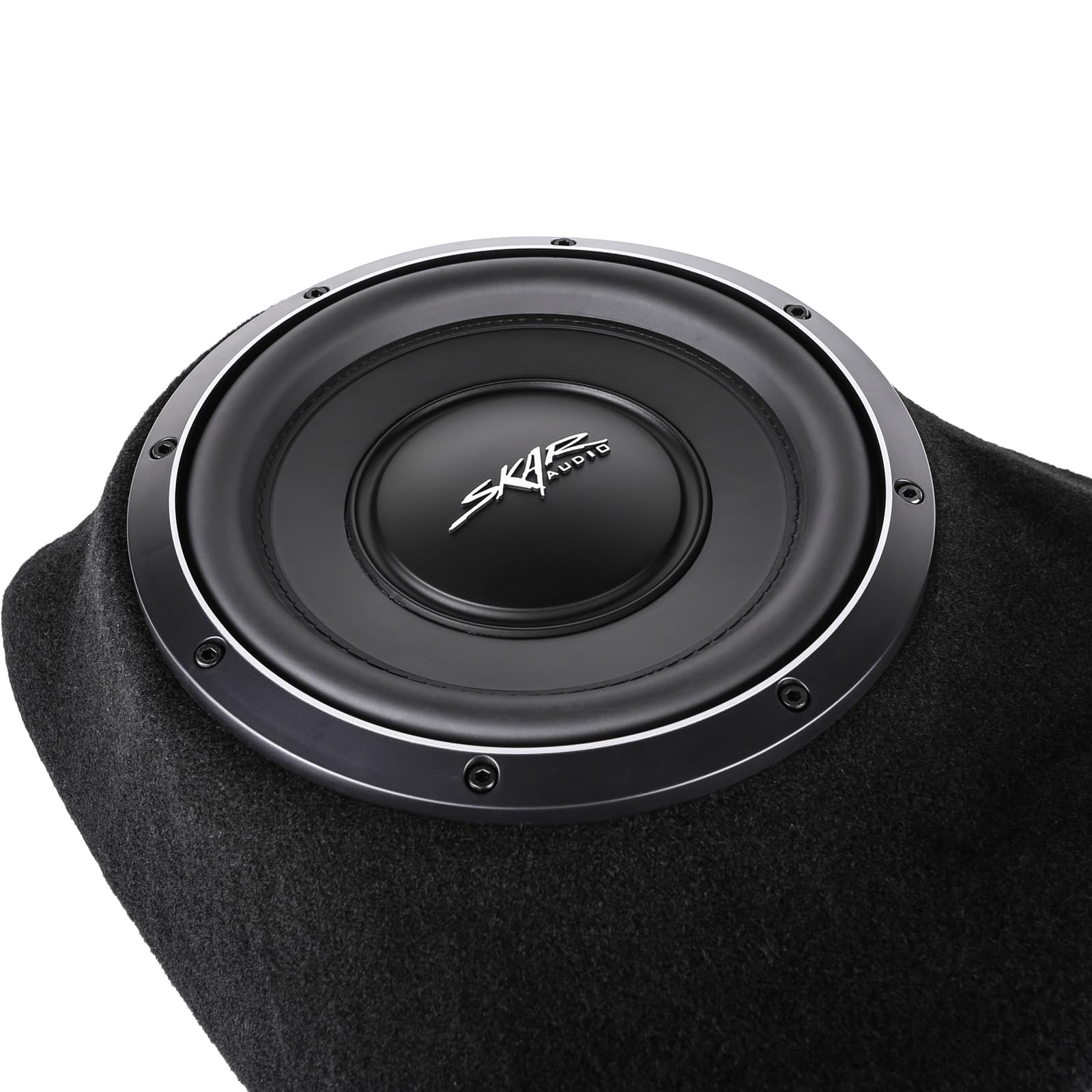 Skar Audio Single 10 Loaded Sealed Subwoofer Enclosure Compatible With 2011-2025 Dodge Durango Vehicles