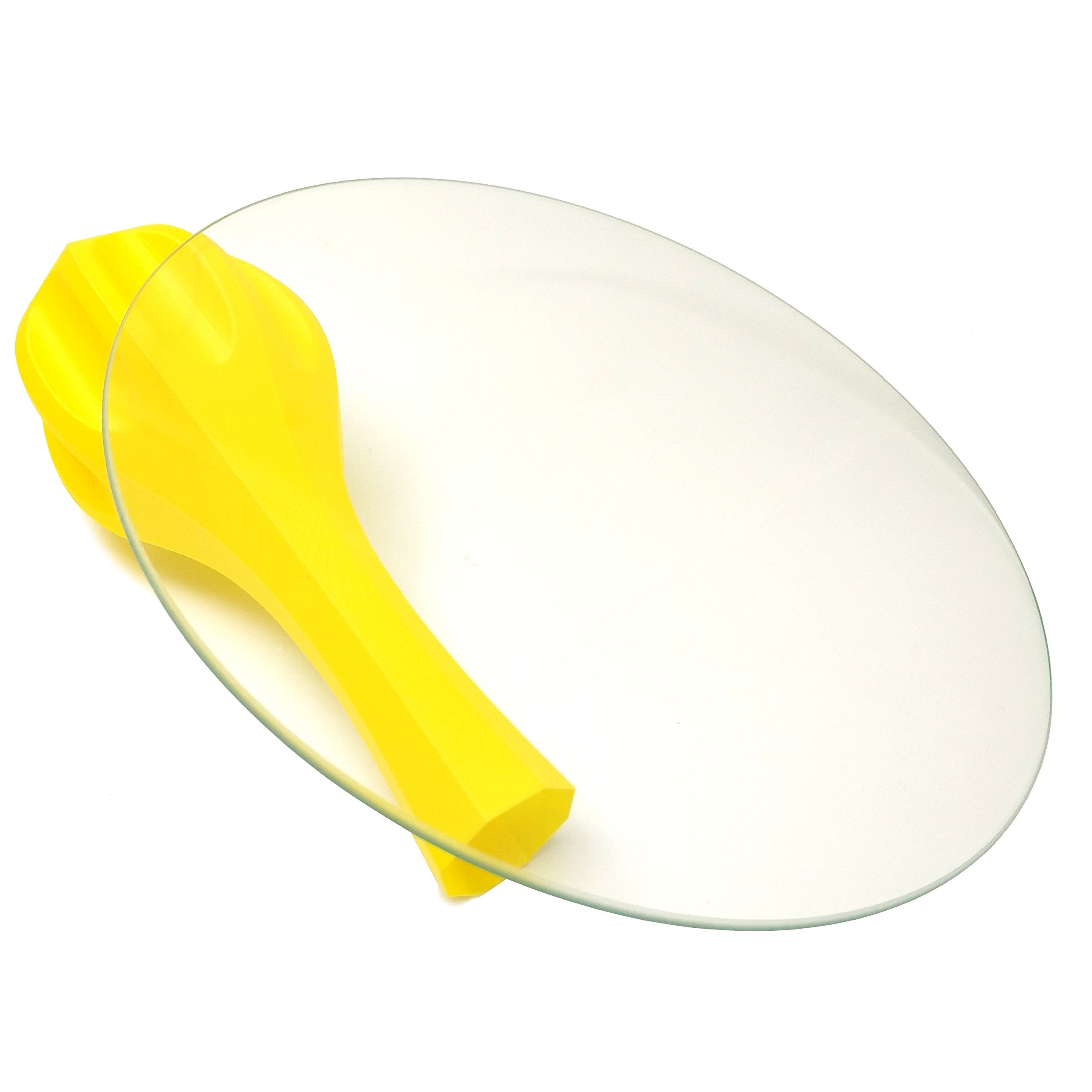 Reliabot Tempered Glass Plate Round Glass Platform For Kossel Delta 3D Printer Circular Hotbed Print Surface Diameter 240Mm X 3M