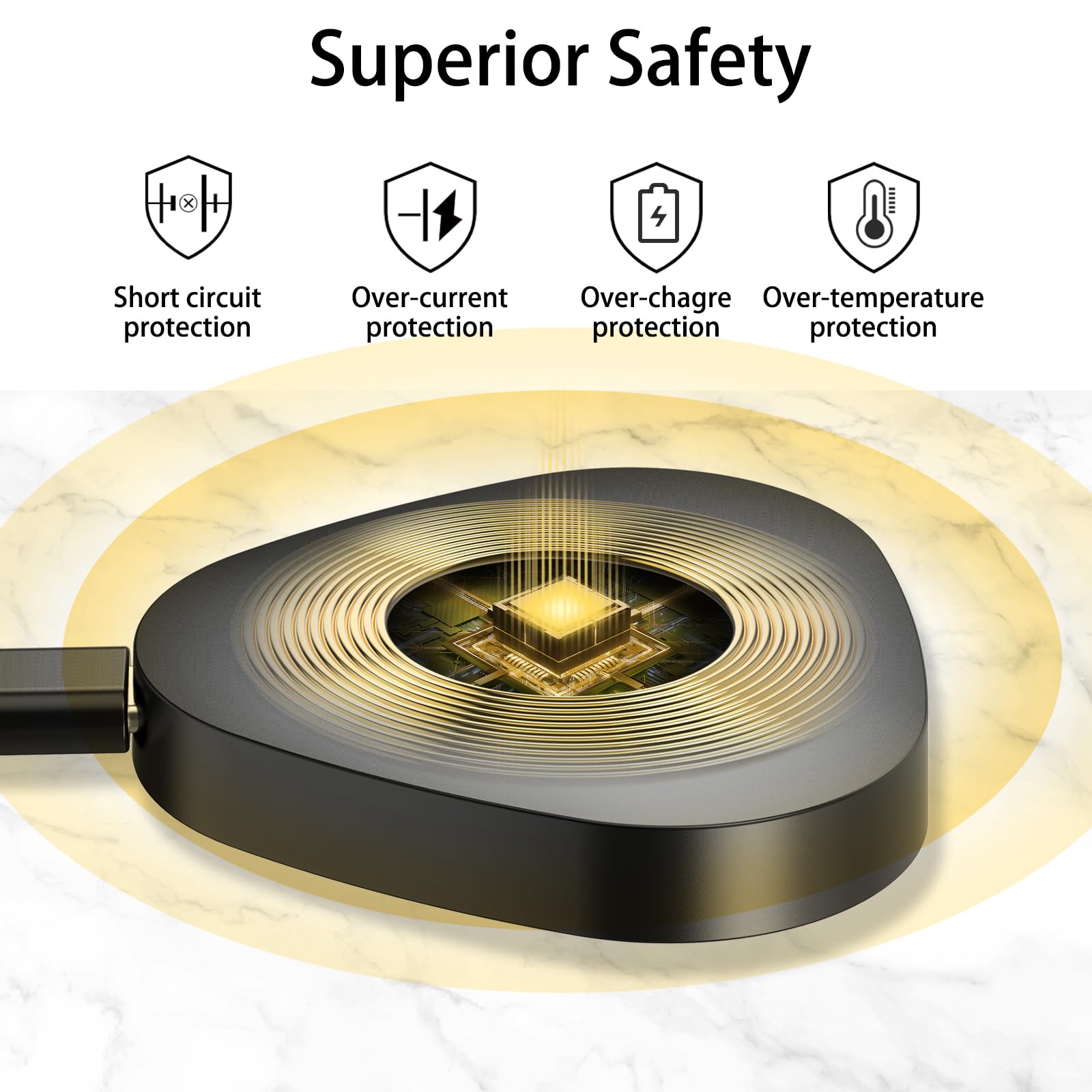 Rounkin Wireless Charger Compatible With Sonos Roam Gen 2Nd/1St, Magnetic Charging Base, Power Up Charging Dock For Portable Blu