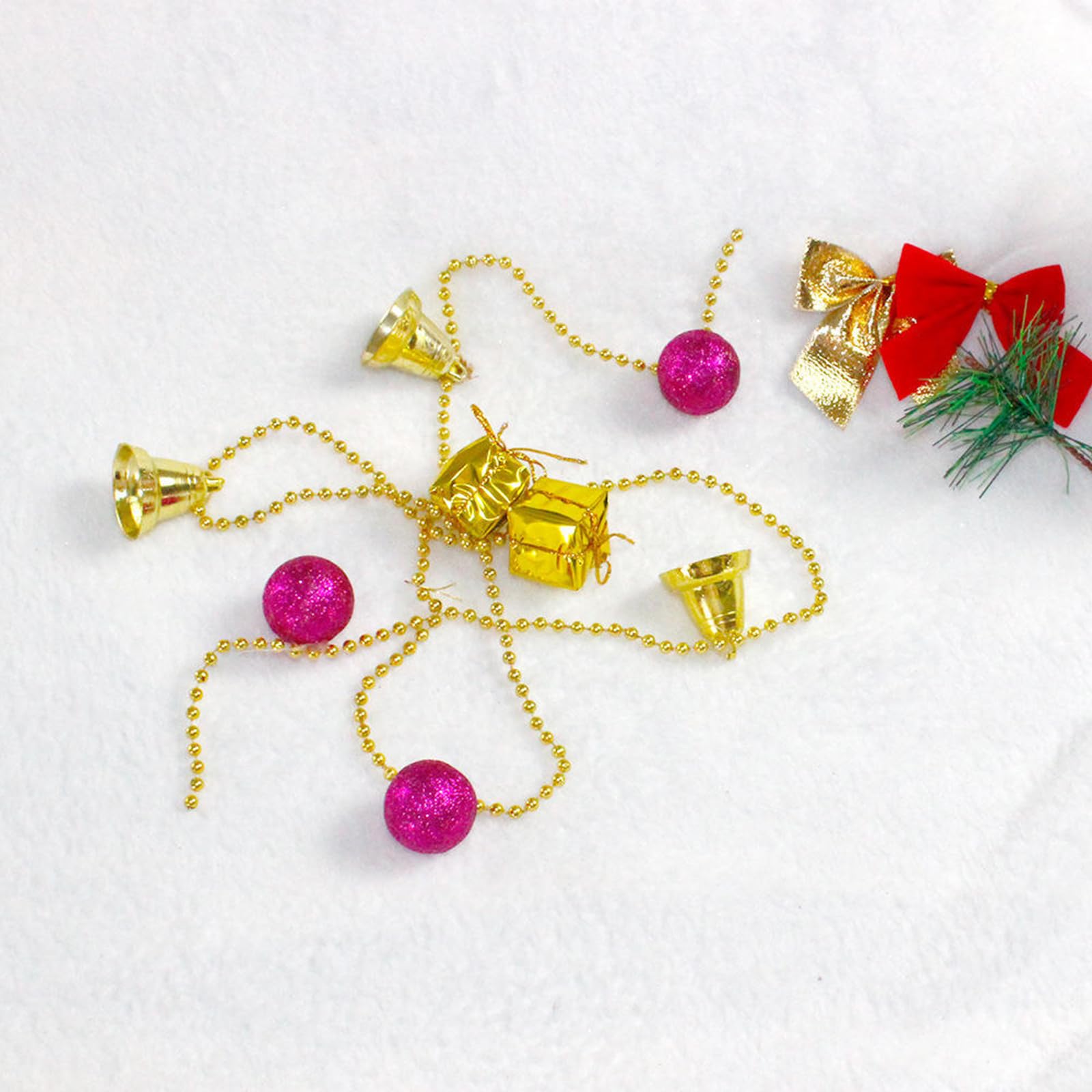 4 Pack Ceiling Fan Pull Chain Extender,Each Chain Length 39 Inch(1 Meter) With 16 Connectors,Standard 3 Mm Diameter Beaded Ball,