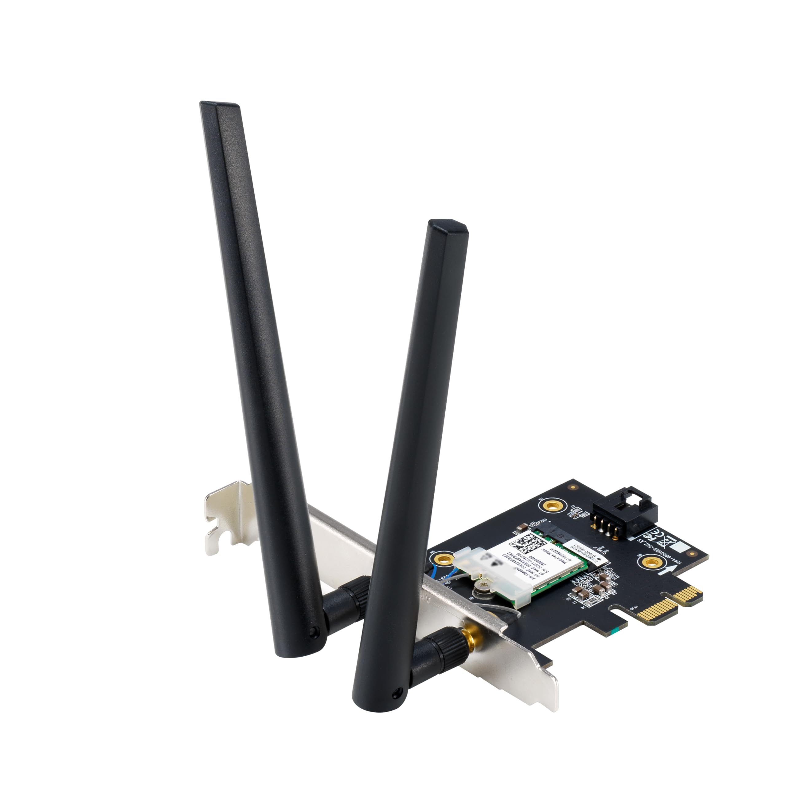 ASUS BE6500 Tri Band PCIE WiFi 7 (802.11be). Bluetooth 5.4, WPA3 Network Security, OFDMA and MUMIMO, MLO, Win 11 only, TAA Com