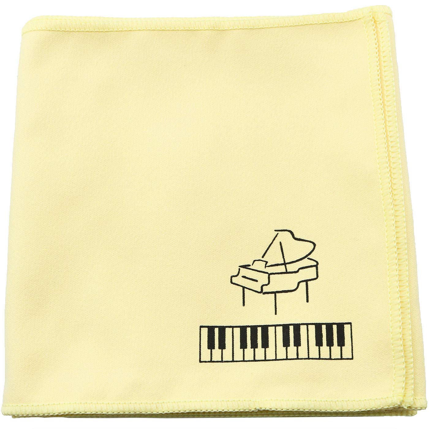 Ruiwaer Yellow Piano Key Cover Keyboard Dust Proof Flannel Cloth For 88 Keys Electronic Keyboard, Digital Piano, Yamaha, Casio,
