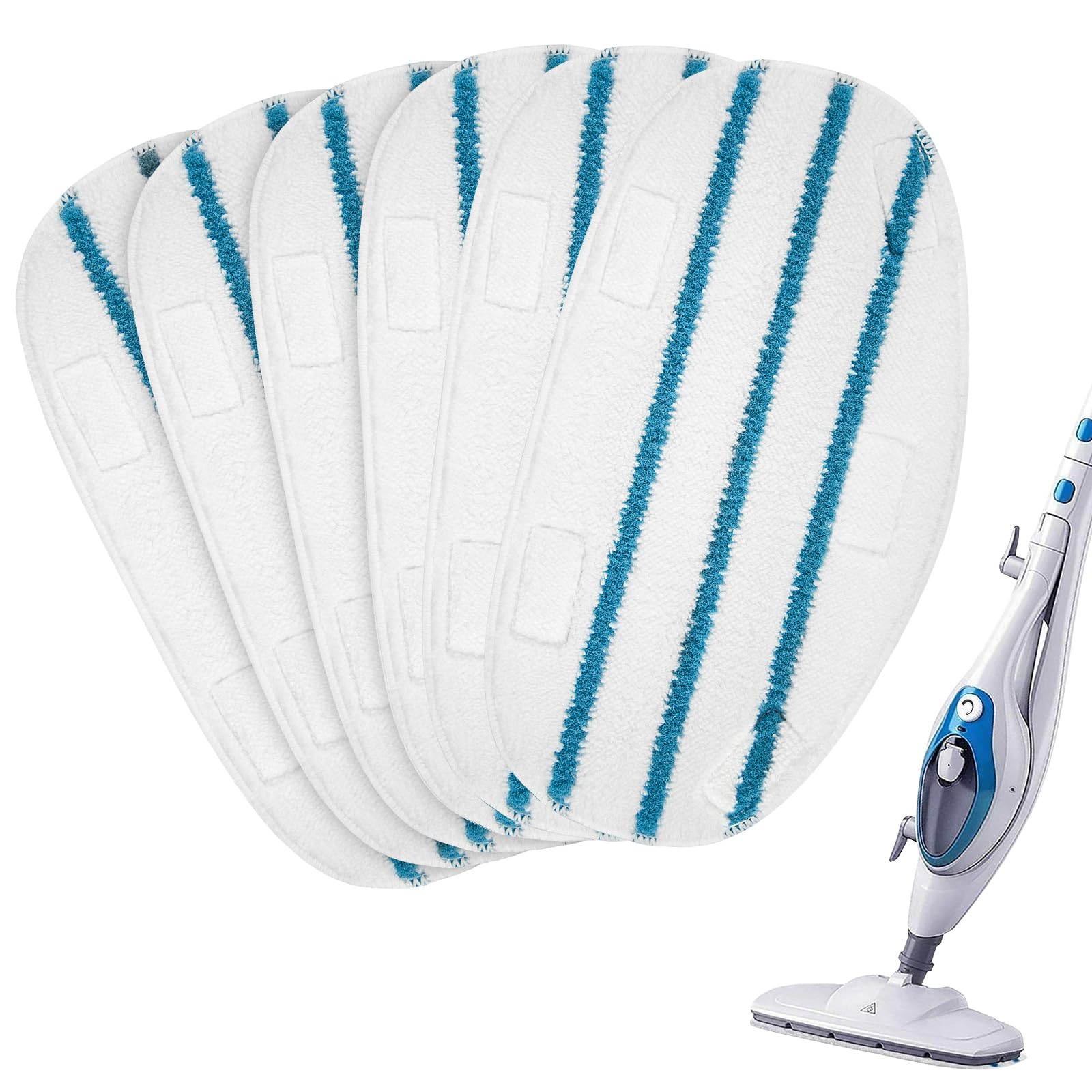 Mxzone Steam Mop Pads For Pursteam Thermapro 10 In 1 And Thermapro 211 Steam Mop Cleaner, Pur Steam Mop Replacement Pads Microfi