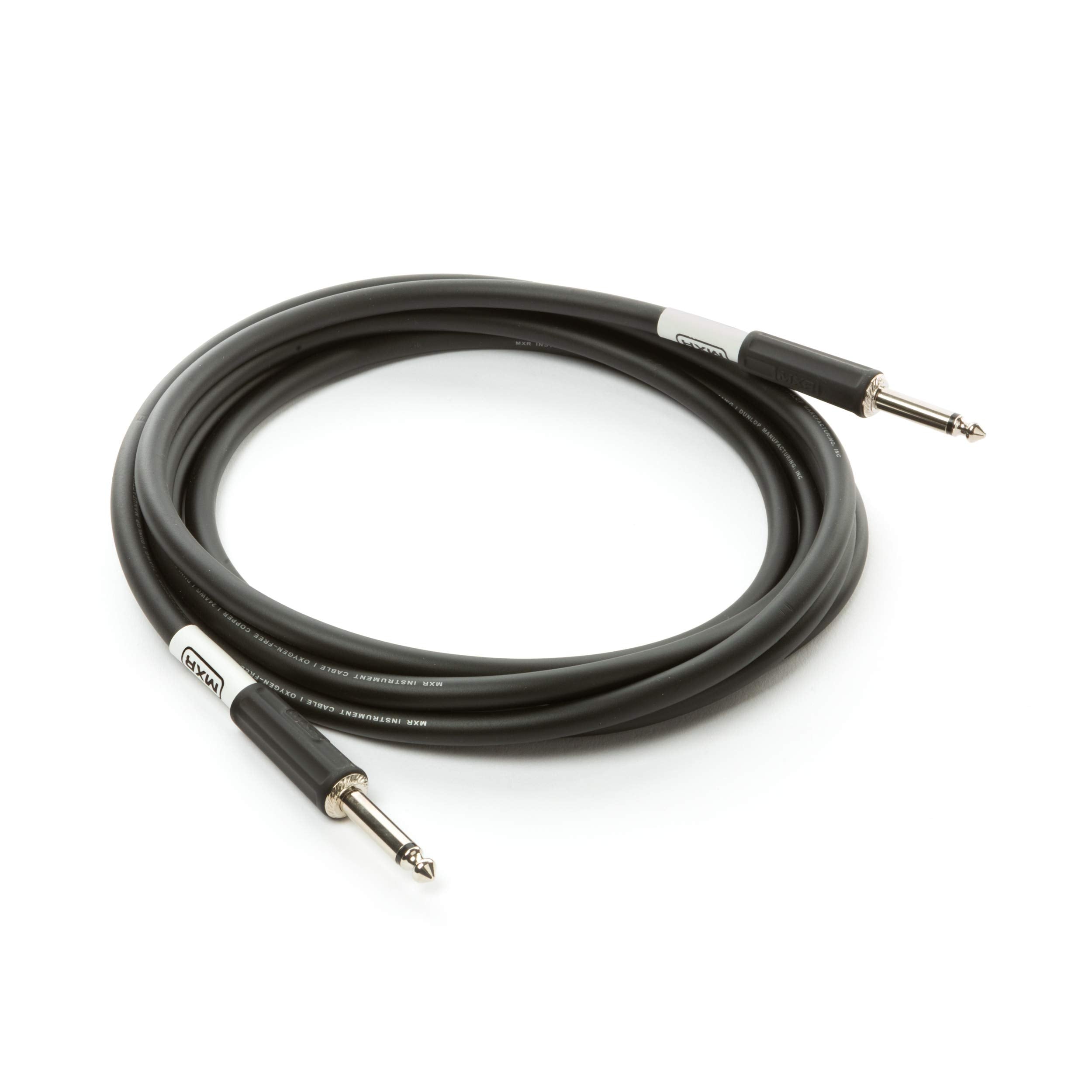 Jim Dunlop Mxr Standard Instrument Cable (Dcis10), Black, 10 Ft|3.1 M