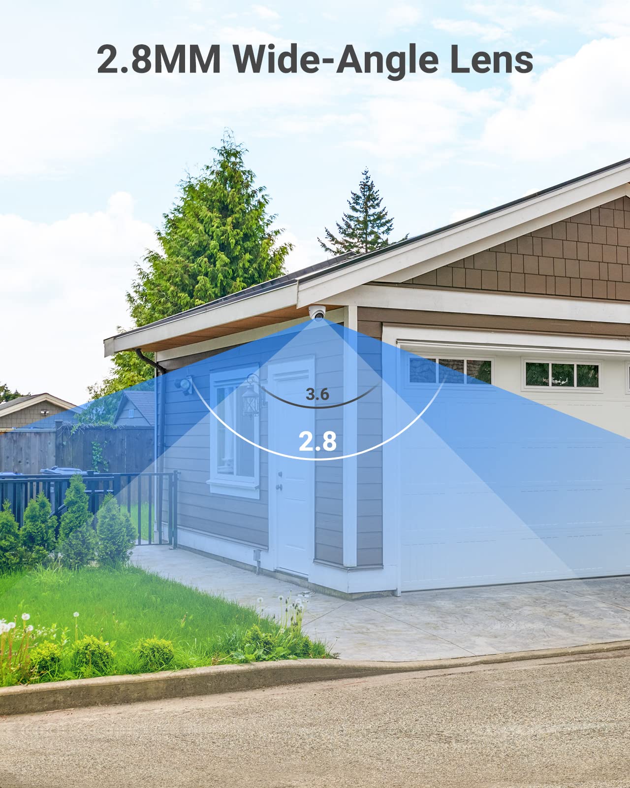 Annke H500 5Mp Poe Security Camera System W/ 6Mp 8 Channel Nvr, 8 X 5Mp Turret Ip Cams, Support Rtsp, 24 7 Hour Audio Recording, 100 Ft Exir 2.0 Night Vision, Ip67 Weatherproof, Built In 2Tb Hdd