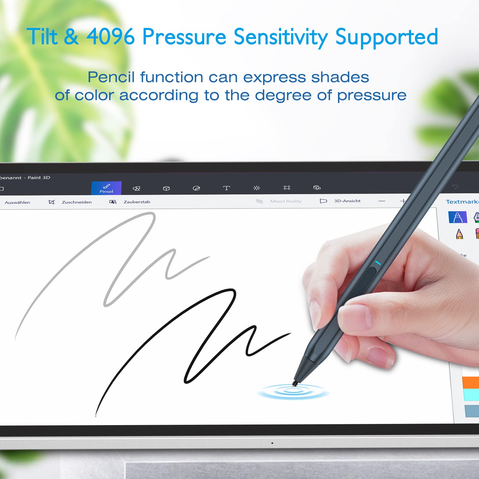 Trakxy Surface Stylus Pen Digital Pen For Microsoft Surface Pro X/9/8/7/6/5/4/3/Surface Laptop 5/4/3/2/1 Surface Go 3/2/1 Book 2