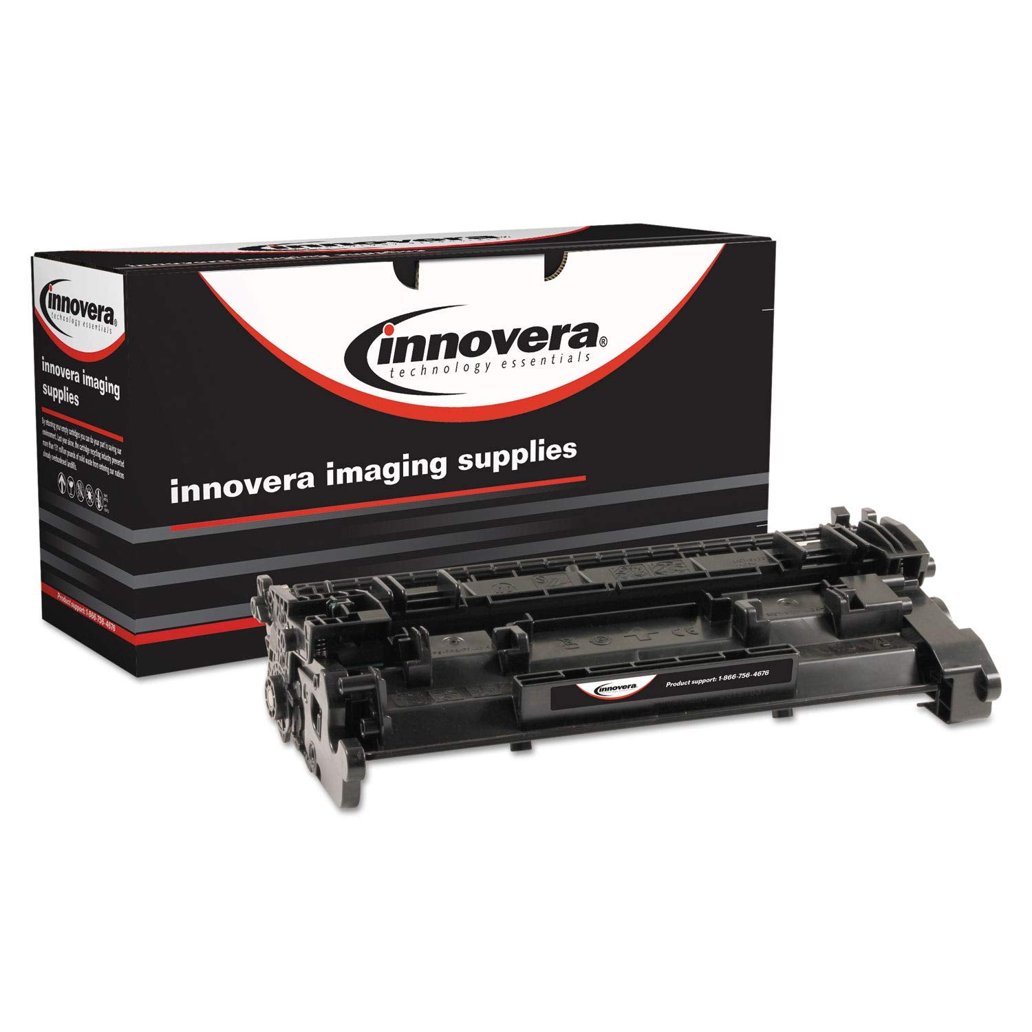 Innovera Ivrf226A 3100 Page Yield, Replacement For Hp 26A (Cf226A), Remanufactured Toner   Black