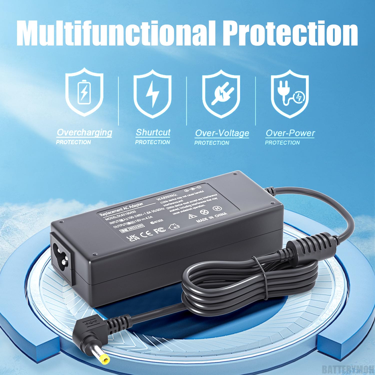 16V 4.5A 72W Charger For Panasonic Toughbook Cf C2 Cf 18 Cf 19 Cf 20 Cf H1 Cf H2 Cf W8 Cf U1 Cf T2 Cf T4 Cf T5 Cf T7 Cf T8 Fz G1