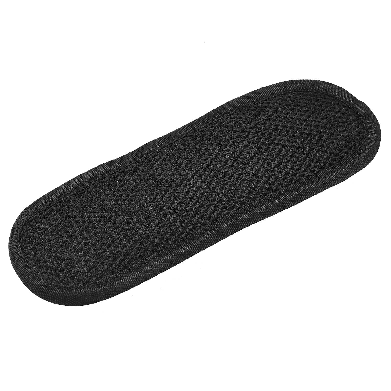 MECCANIXITY Guitar Strap Pad Shoulder Pad Belt 220x80x4mm Black for Guitar Bass Straps, Black, 8.6 inch, Black, 8.6 inch