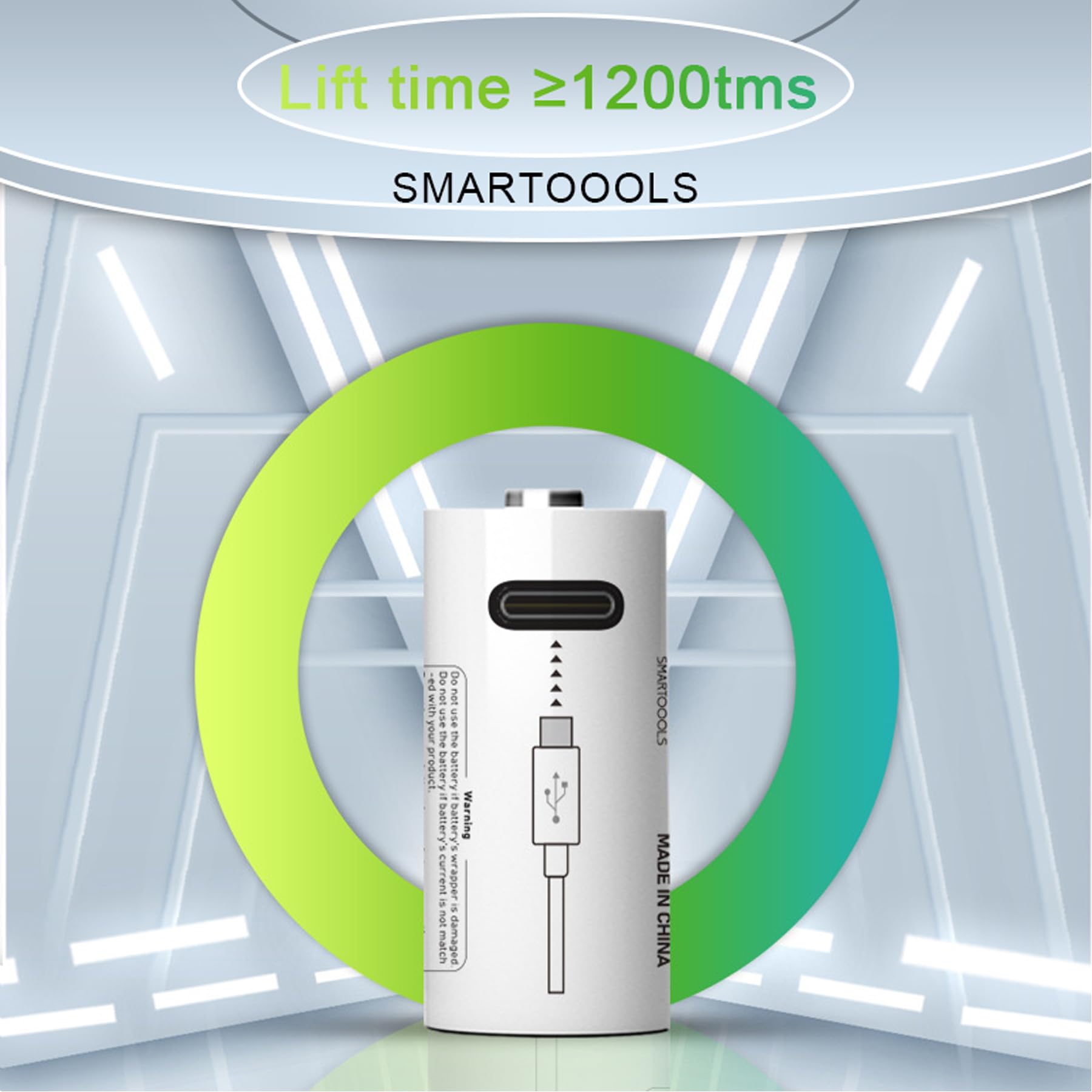 Camelcell 4 Pack Cr14250 Battery,3.7 Volt Rechargeable Lithium Battery,1/2 Aa 3.7V Lithium Battery,Usb Type C Rechargeable Lithi