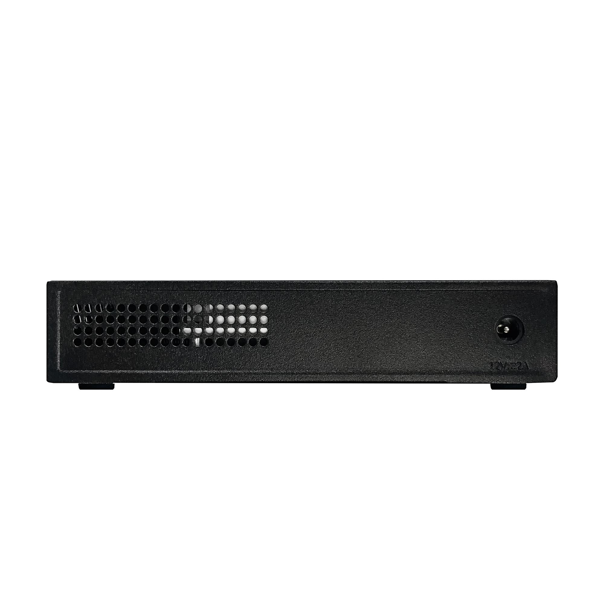 Asustor Asw205T 5 Port 2.5G Unmanaged Ethernet Network Switch, Plug And Play, Wall Mount