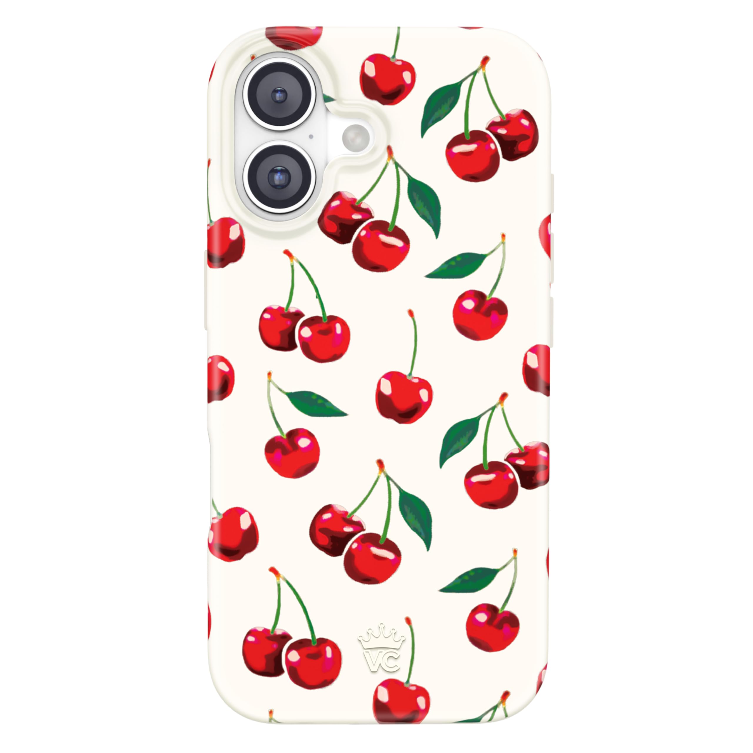 VELVET CAVIAR Case for iPhone 17 | Compatible with MagSafe | 10ft Drop Tested | Protective Designer Cases | Mon Cheri Cherry