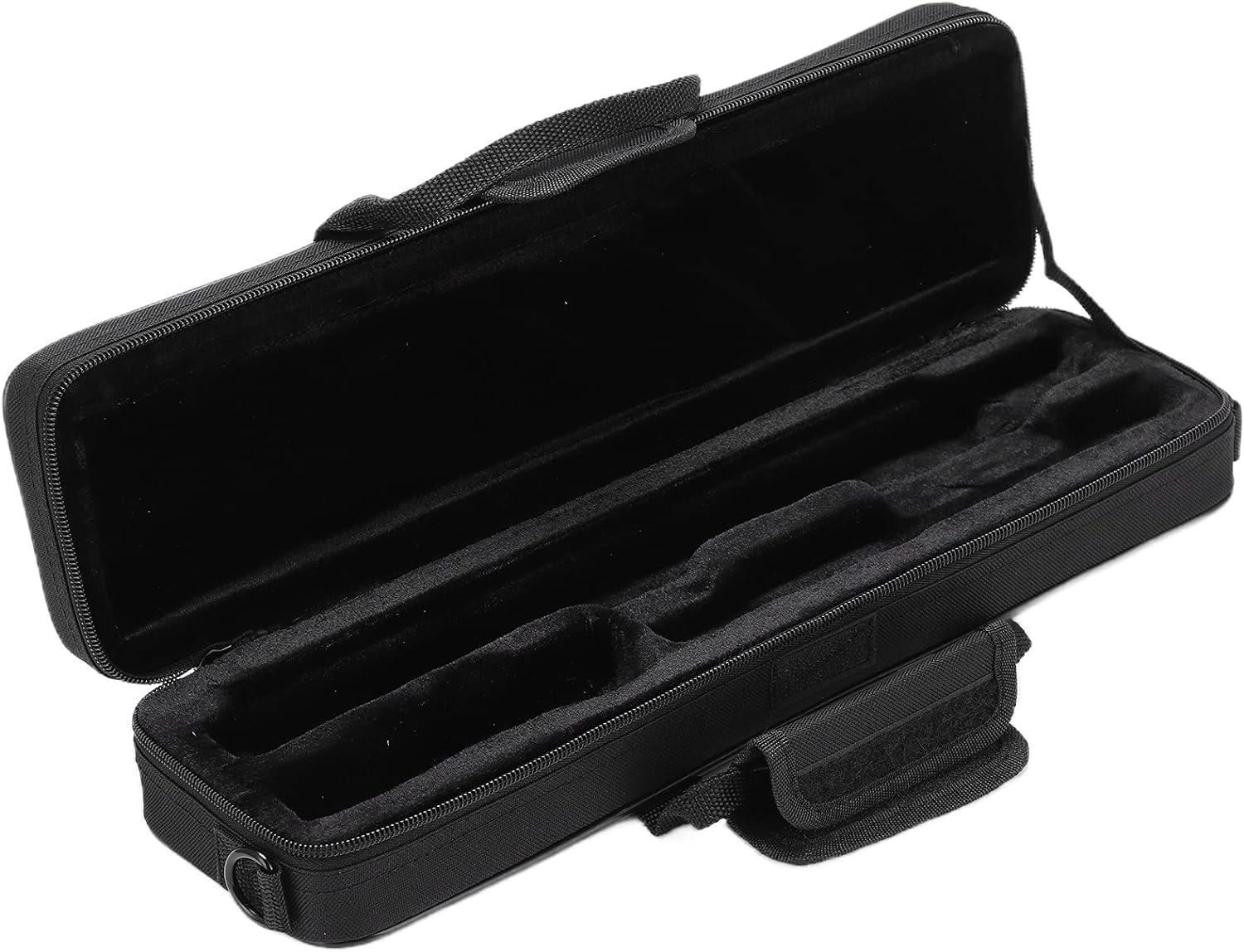 Vangoa Flute Case Carrying Bag Waterproof Lightweight For 16 Holes Flute C Foot With Adjustable Shoulder Strap And Exterior Pock