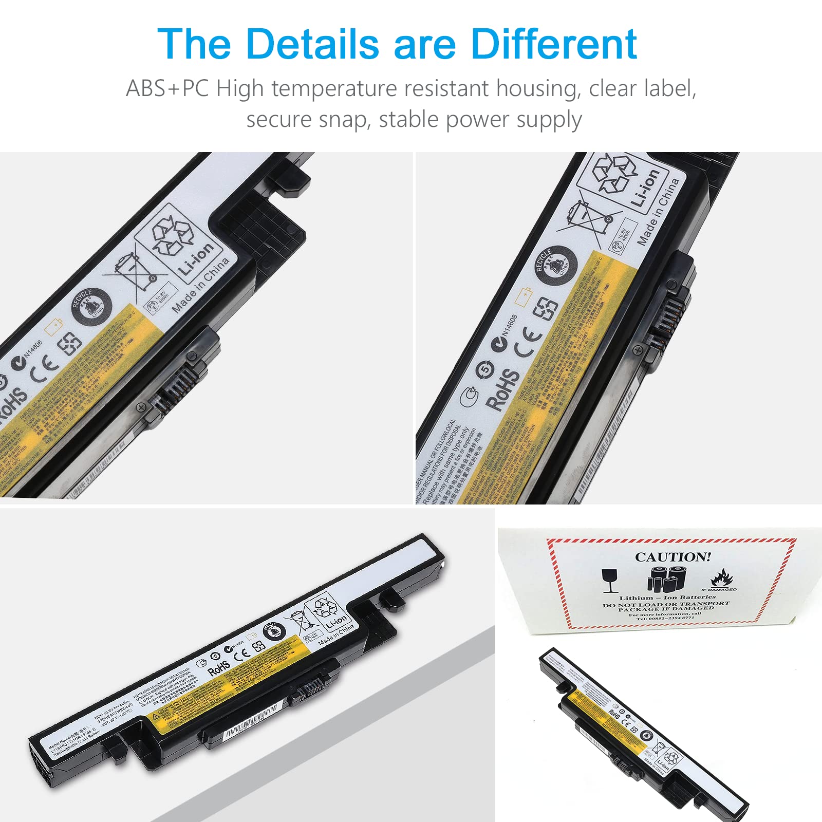 10.8V 48Wh New Laptop Battery For Len Ovo Ideapad Y400 Y410 Y490 Y500 Y510 Y590 L11S6R01 L11L6R02 L12L6E01 L12S6A01 L12S6E01 3Ic