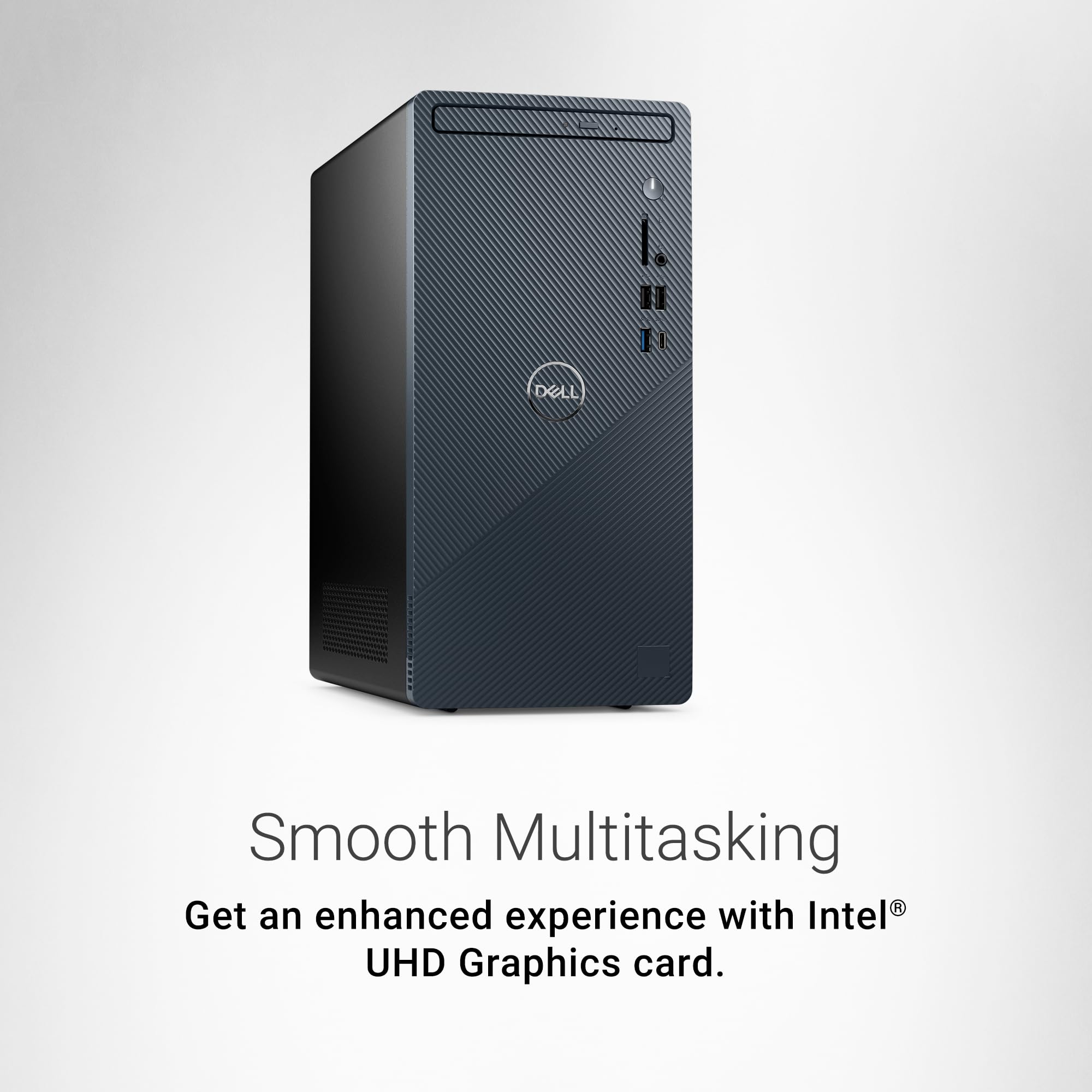 Dell Inspiron 3030 Desktop - Intel Core i7, 16GB RAM, 1TB SSD, UHD Graphics, Windows 11 Pro, Mist Blue, Model i3030-7738