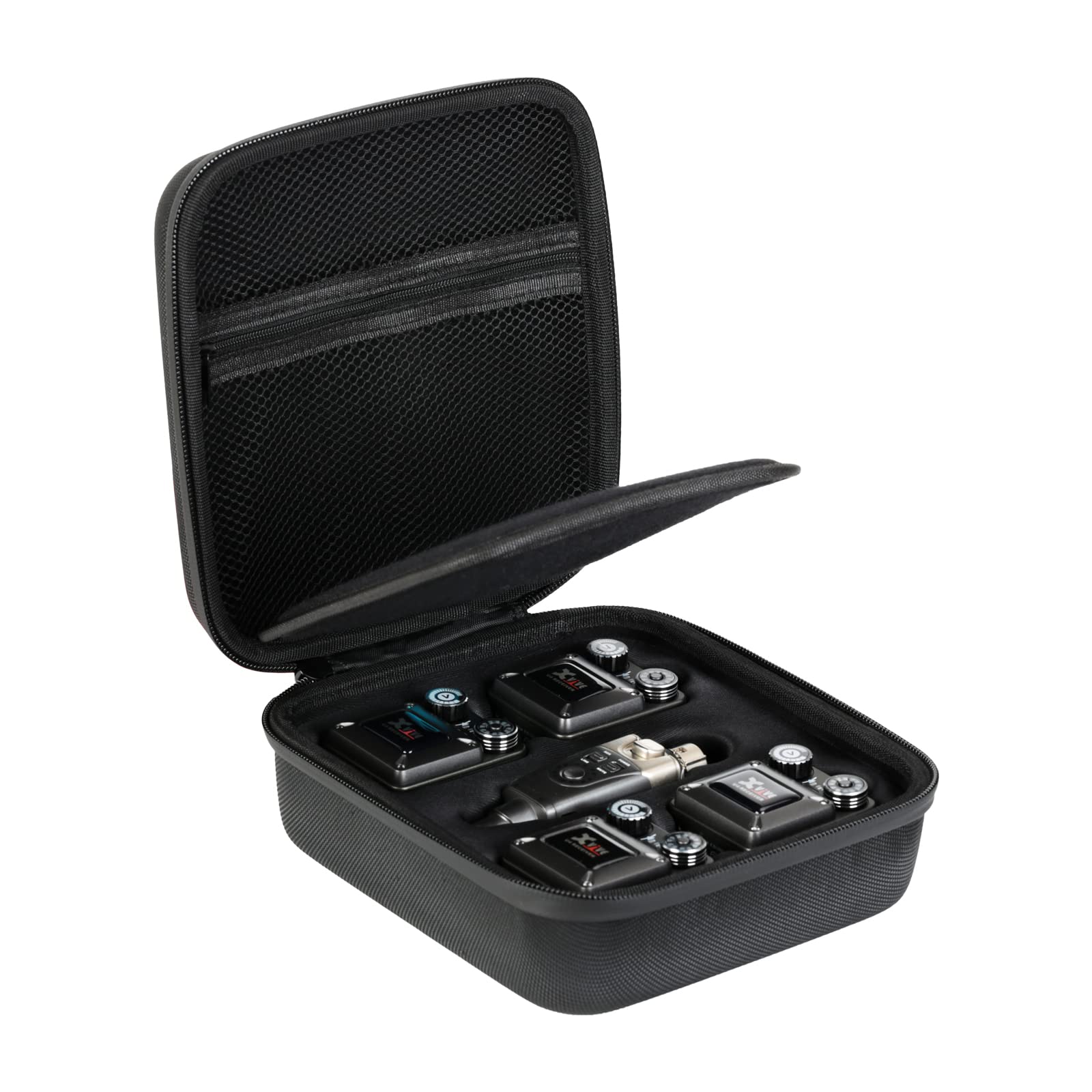 Xvive CU4R4 Hard Case for U4R4 in-Ear Monitor Wireless System,Triple Hard EVA Shell (CU4R4)