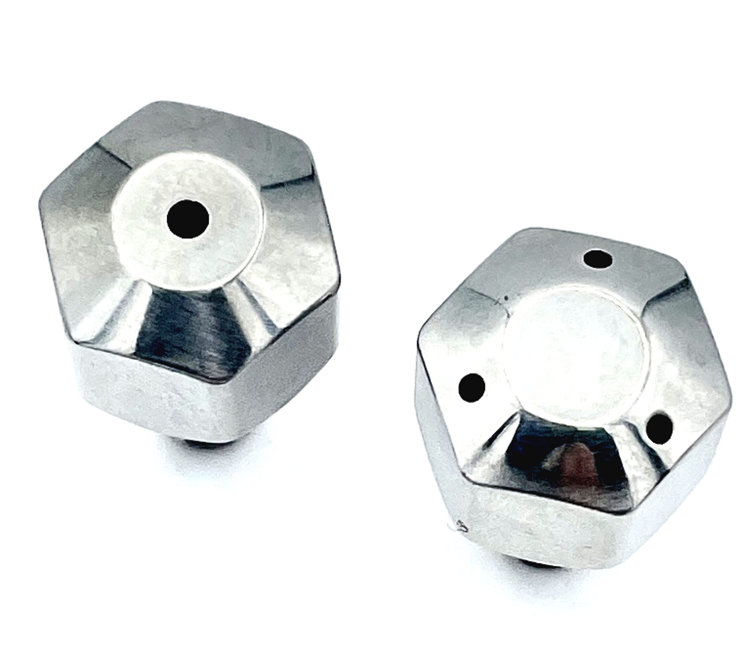 Macmaxe Stainless Steel Steam Wand Upgrade With Additional 3 Hole Tip Nozzle For Rancilio Silvia (V1/V2) Espresso Machine (Steam