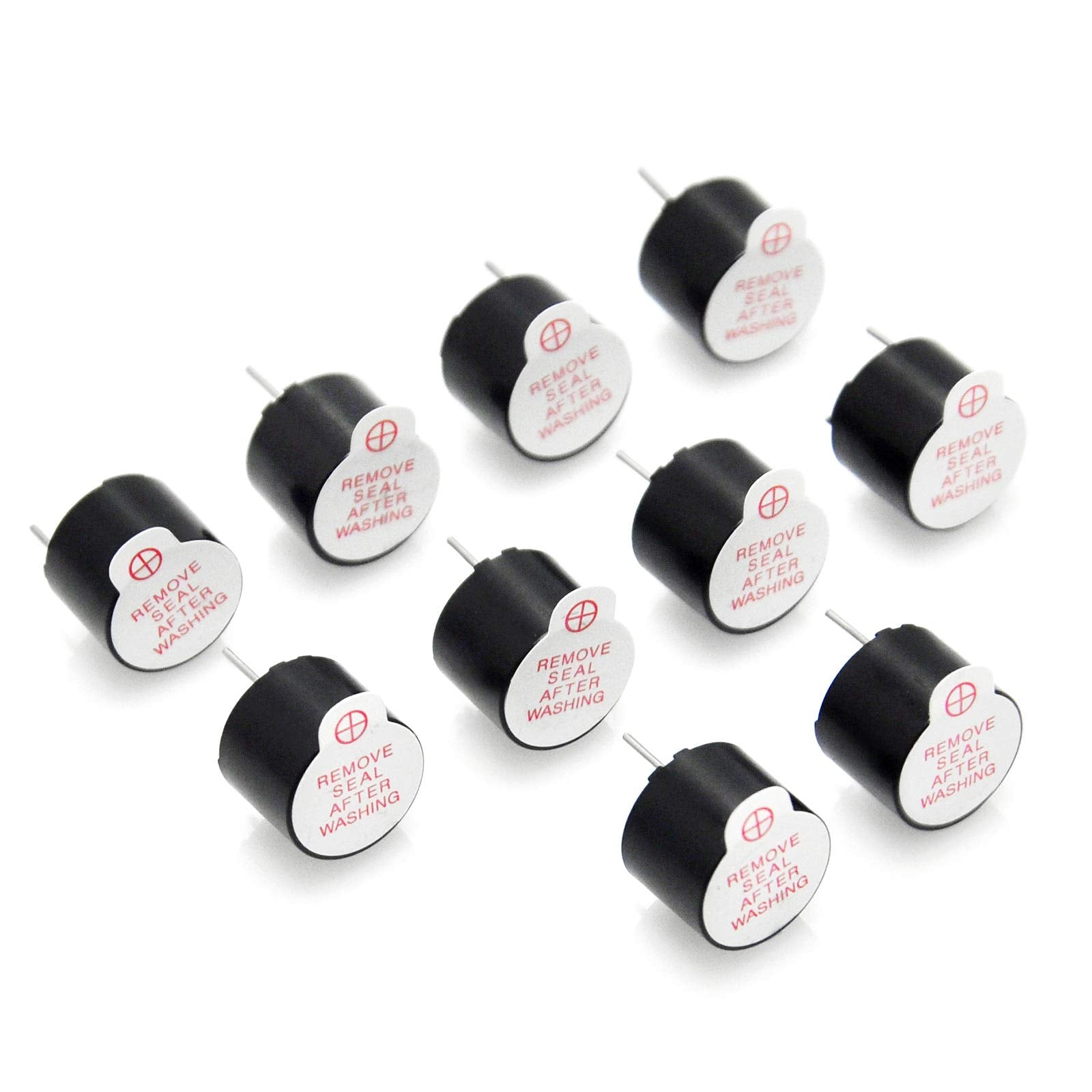 Gikfun Active Buzzer 3V Magnetic Long Continous Beep Tone Alarm Ringer For Arduino (Pack Of 10Pcs) Ek2148