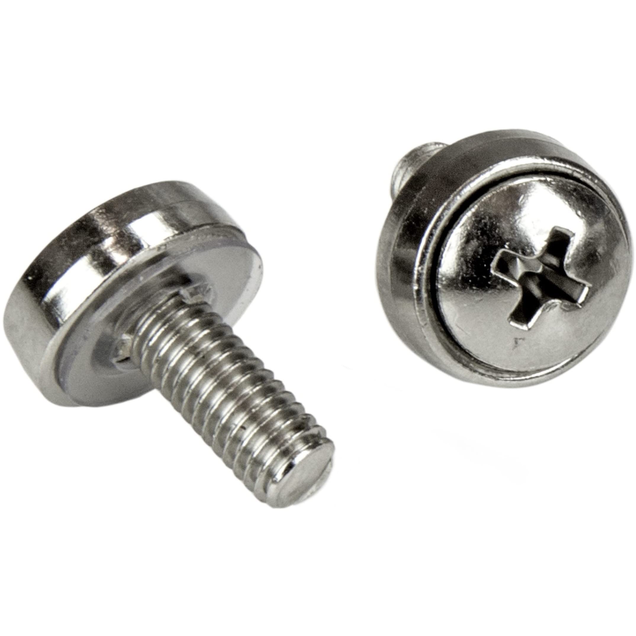 Startech.Com Rack Screws   20 Pack   Installation Tool   12 Mm M5 Screws   M5 Nuts   Cabinet Mounting Screws And Cage Nuts (Cabs