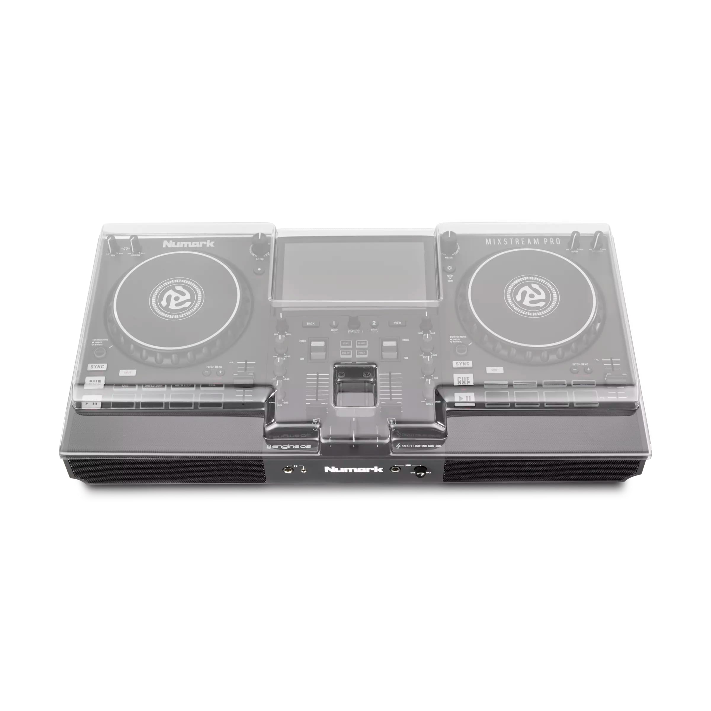 Decksaver Ds Pc Mixstreampro   Polycarbonate Cover Compatible With Numark Mixstream Pro, Dj Controller Dust Cover, Dj Equipment