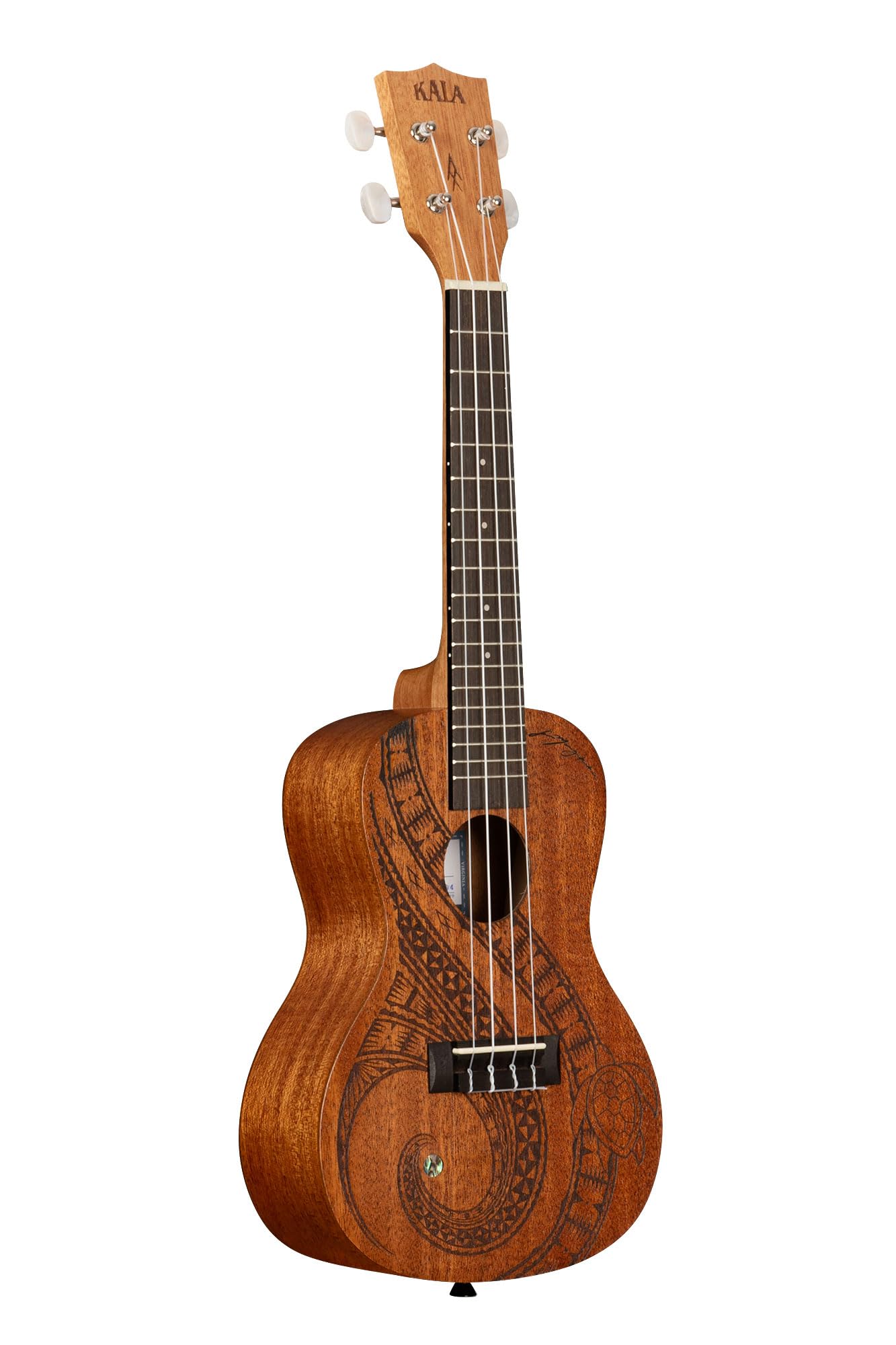 Kala, 4 String Ukulele, Right, Natural, Concert (Ka Guidance C_W/Bag)