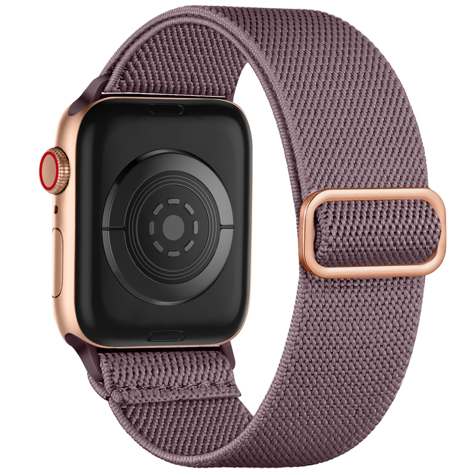 Maledan 1Pack Stretchy Solo Loop Band Compatible With Apple Watch Bands Women Men 40Mm 38Mm 41Mm 44Mm 45Mm 49Mm 42Mm, Soft Nylon