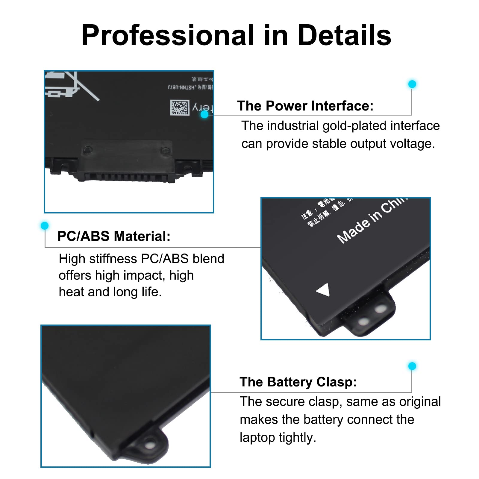 Ht03Xl L11119 855 Hp Battery, Hp Pavilion Laptop Battery Replacement 14 Ce 14 Cf 14 Ck 14 Cm 14 Df 14 Ma 14Q Cs 14Q Cy 14S Cf 14