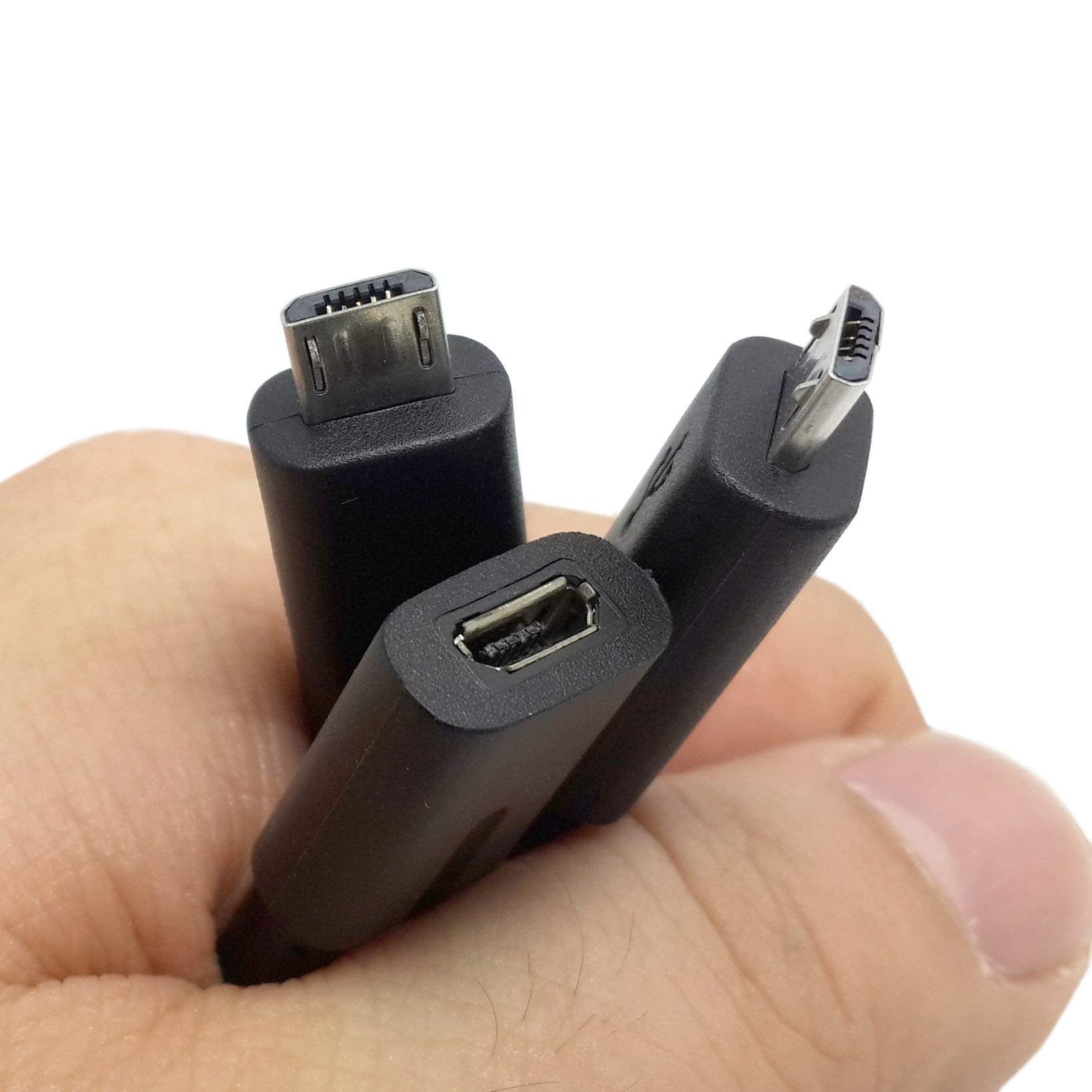 Chenyang Micro Usb 1 To 2 Y Splitter Cable,Micro Usb Female 1 To 2 Male Y Splitter Extension Charge Cable