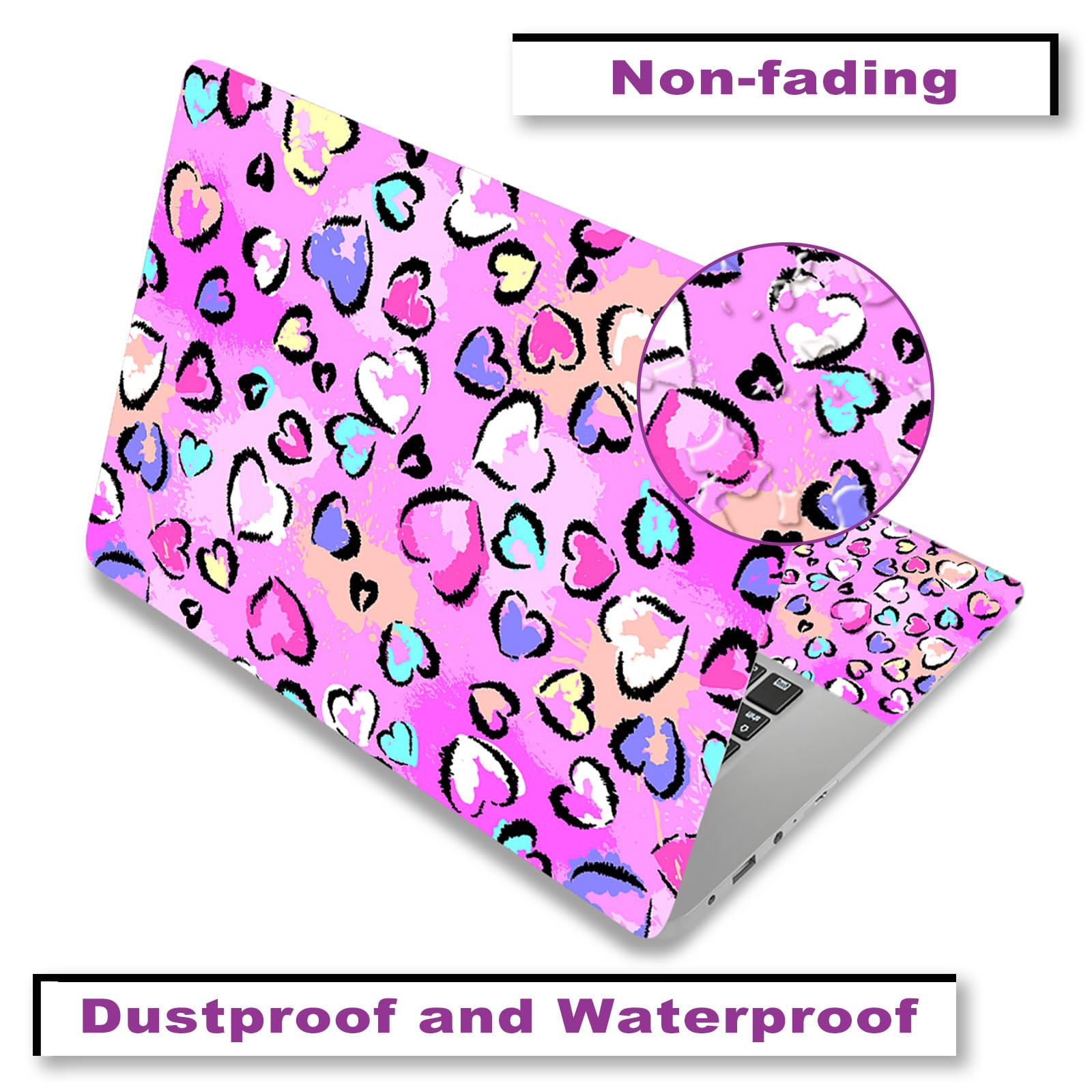 Laptop Skin Sticker Decal Cover, 11.6   12'' 13'' 13.3'' 14'' 15'' 15.4'' 15.6'' Laptop Netbook Skins Sticker Notebook Protector