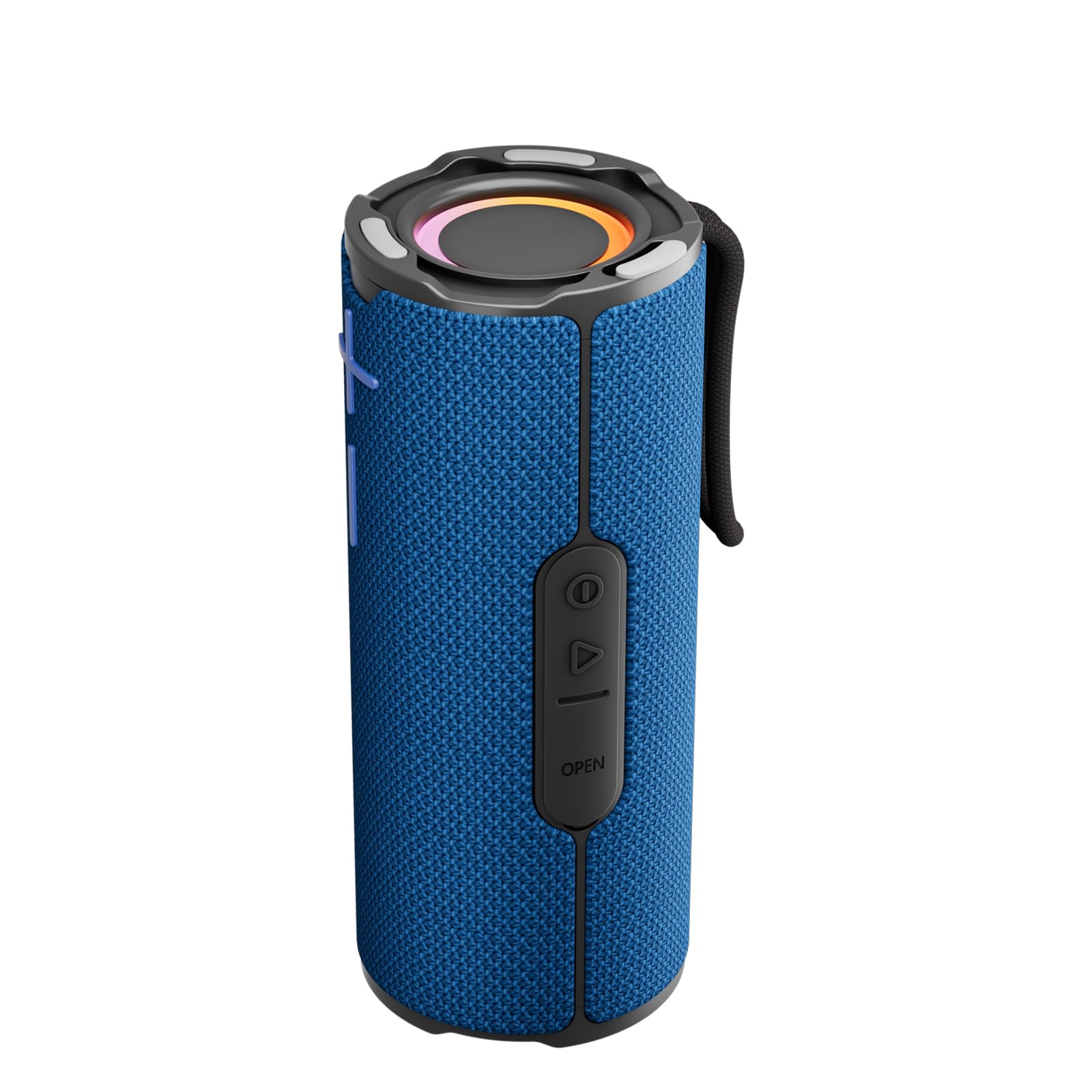 BYANDBY Bluetooth Speaker with IPX5 Waterproof 2 Portable, Long Playtime, Wireless Stereo Pairing, 12W Stereo Sound, BT 5.3, Bas