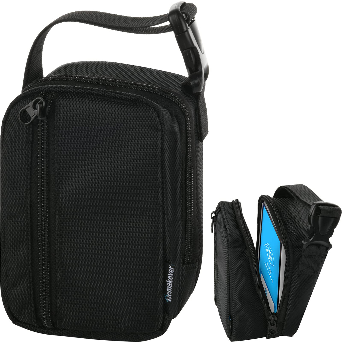 Square Terminal Case, Fits Terminal Power Adapter & Cable, Receipt Paper Rolls And Hub, Square Reader Protector Waterproof Carry