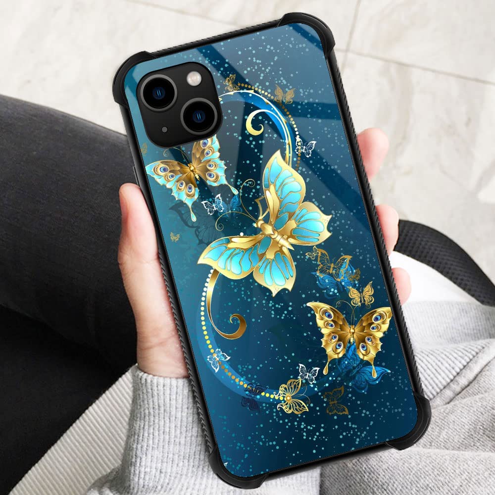 ZHEGAILIAN iPhone 13 Pro Max Phone Case Dream Catcher Organic Glass TPU 6.7 inch