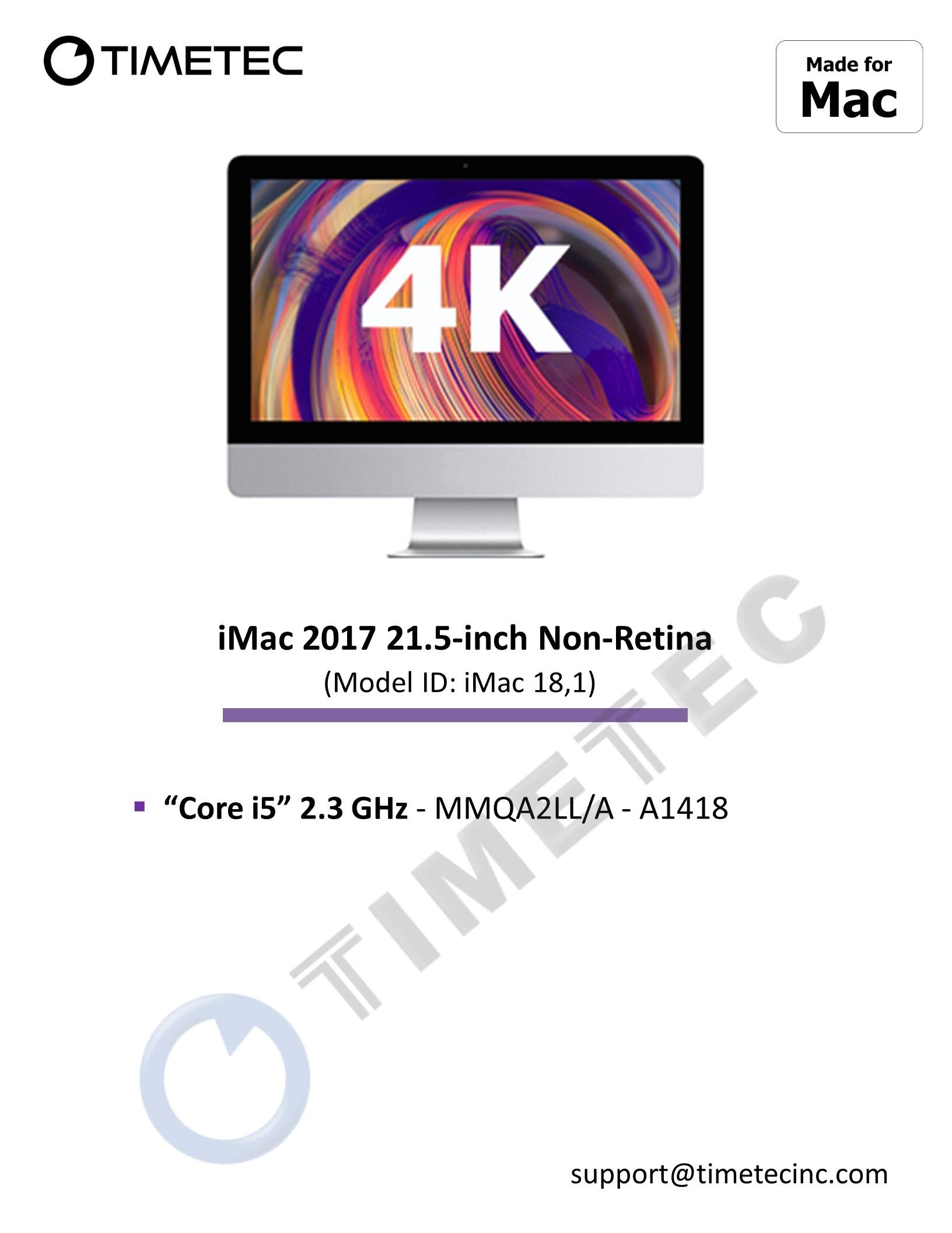Timetec 16Gb Kit(2X8Gb) Compatible For Apple 2017 Imac (27 Inch W/Retina 5K, 21.5 Inch W/Retina 4K / Non Retina 4K) Ddr4 2400Mhz