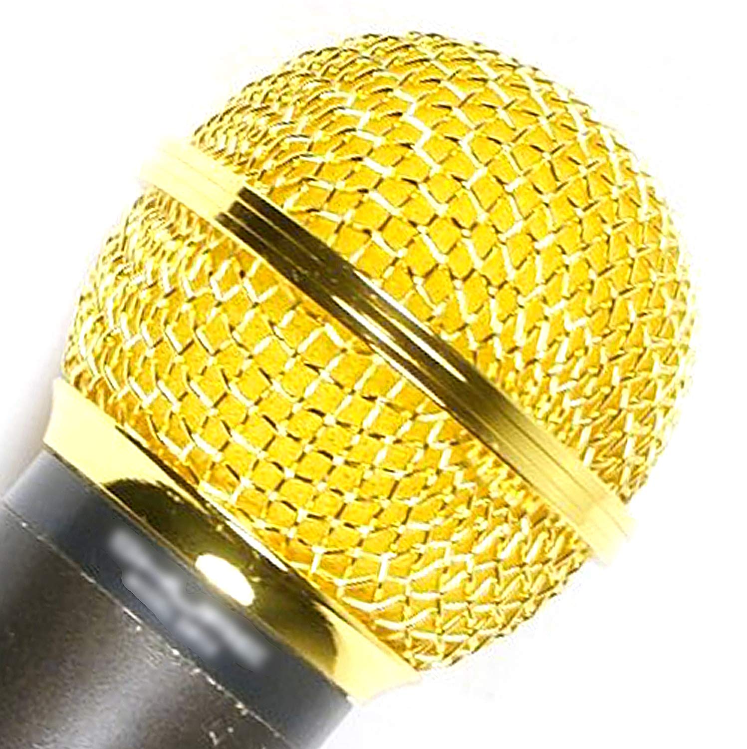 Performance Plus Gold Microphone Windscreens 2 Pack | Conforms To Sm58 Oem Specifications (Mb58G 2)