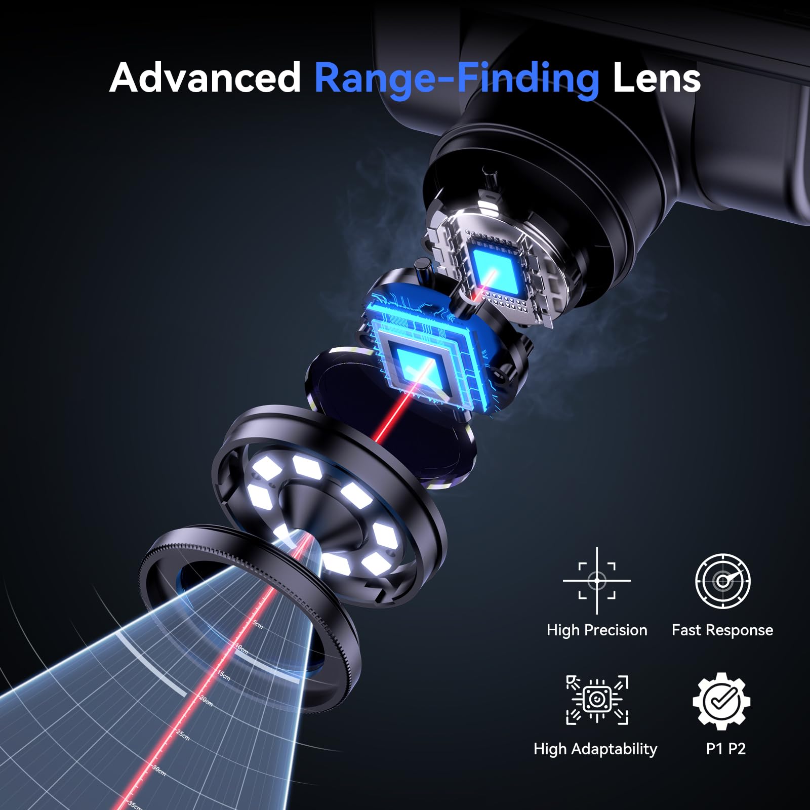 Tomlov 4K Autofocus Microscope Tm4K Af Max, 10.1'' Hdmi Digital Microscope With Spin Flex Arm, Micro Soldering Microscope For El