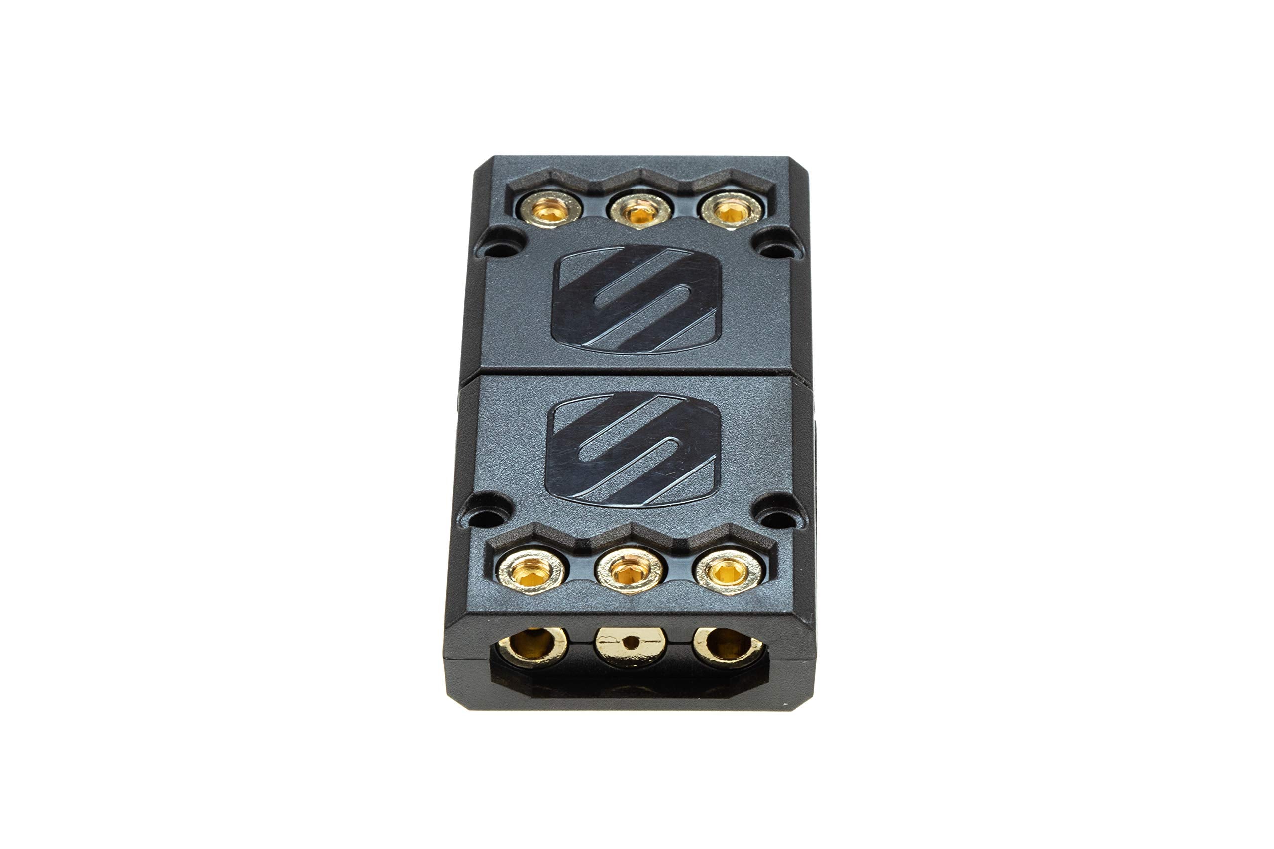 Scosche UAKP Kwik Plug 8 AWG Quick Release Power Connector for Amplifiers and Active Bass Enclosures