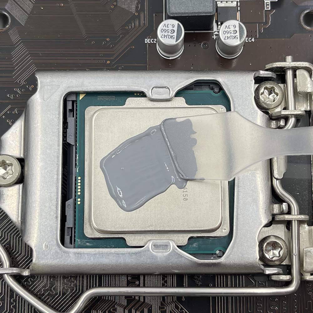 Gennel G108 20Grams High Performance Thermal Paste, Heatsink Compound, Carbon Based Heatsink Grease For Cpu Gpu High Power Led C