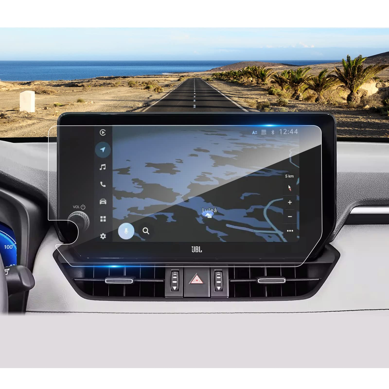 Coleya 2023 2024 Rav4 Screen Protector For Toyota Rav4 (Xle Premium/Adventure/Trd Off Road/Limited/Xse) 10.5 Inch Touch Screen,