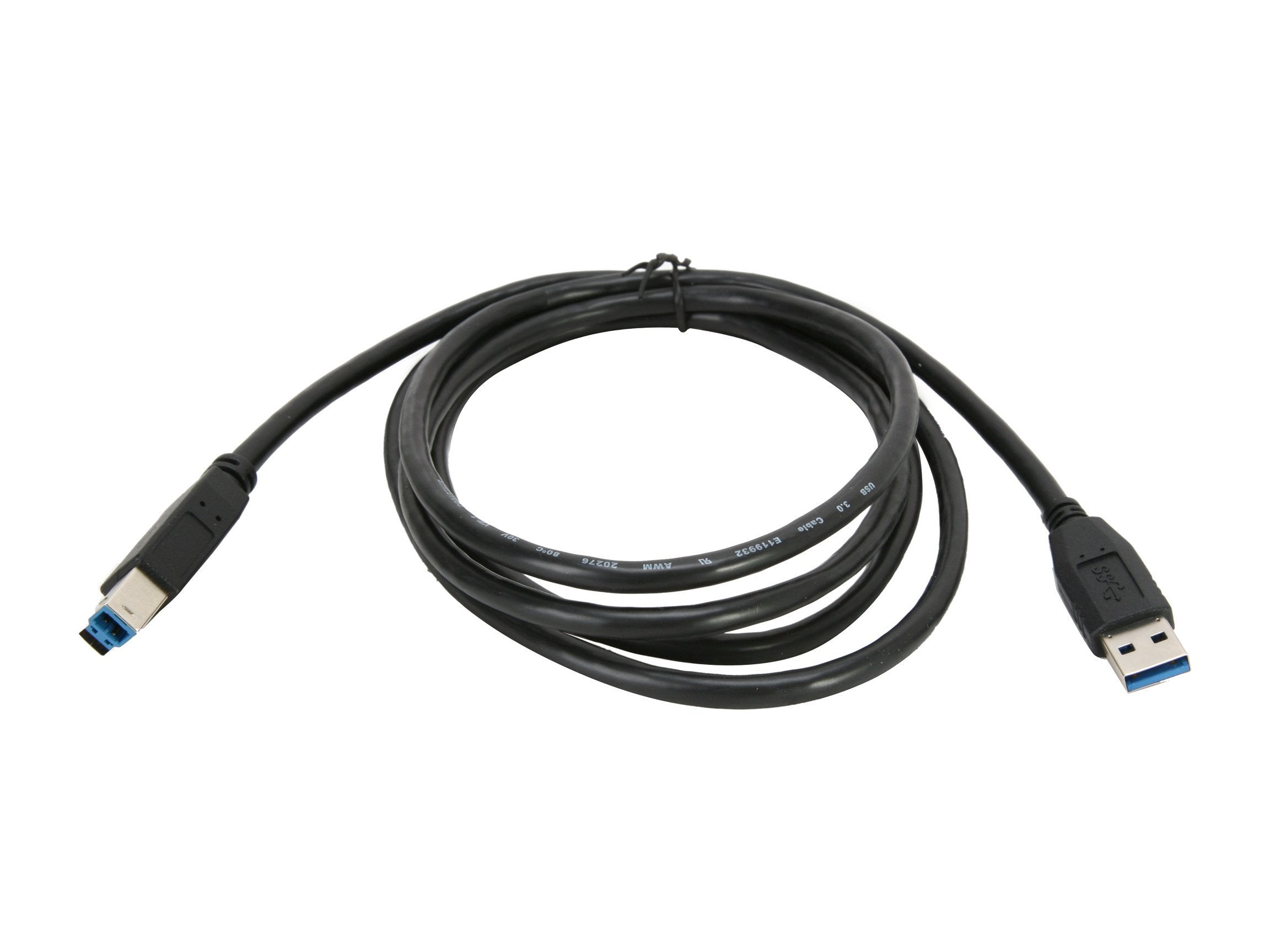 Nippon Labs Usb3 6Ab 6 Feet Usb 3.0 A/Male To B/Male Cable, Black