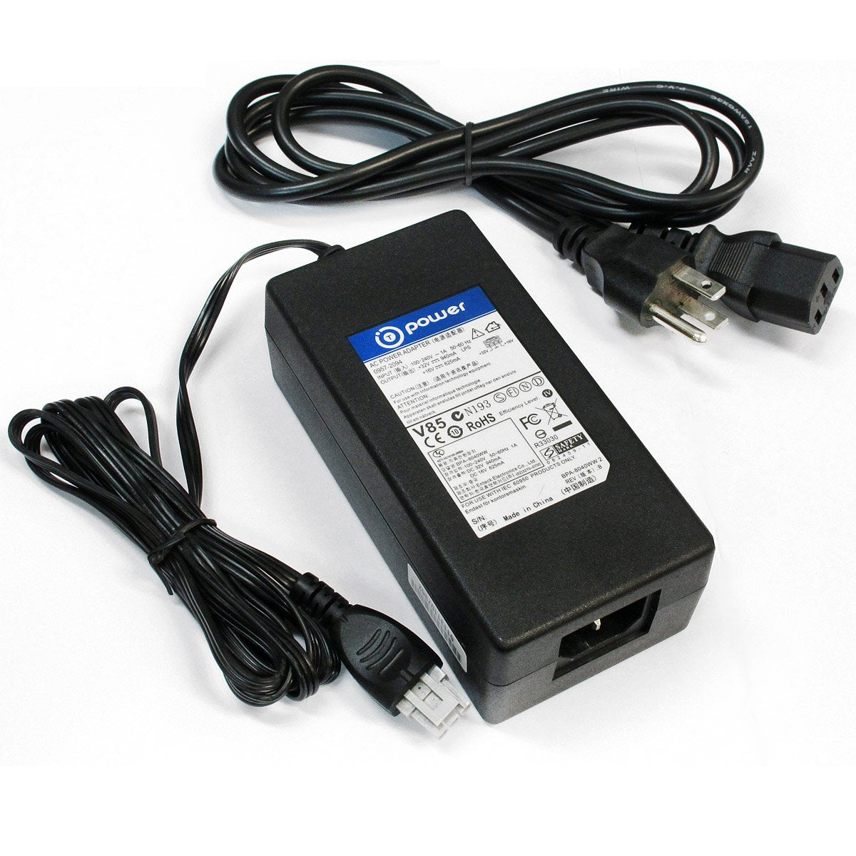 T Power Charger For Hp Photosmart C5280 All In One Printer,Scanner,Copier Q8330A#Aba Replacement Power Supply Cord Ac Dc Adapter