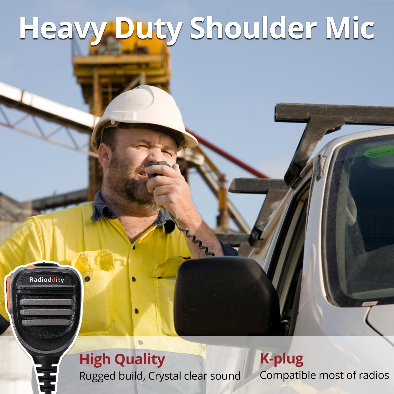 Radioddity Gm 30 Gmrs Radio Handheld 5W Long Range, Gmrs Repeater Capable, 11 Noaa Channels, Display Sync. Ideal For Off Road Ov