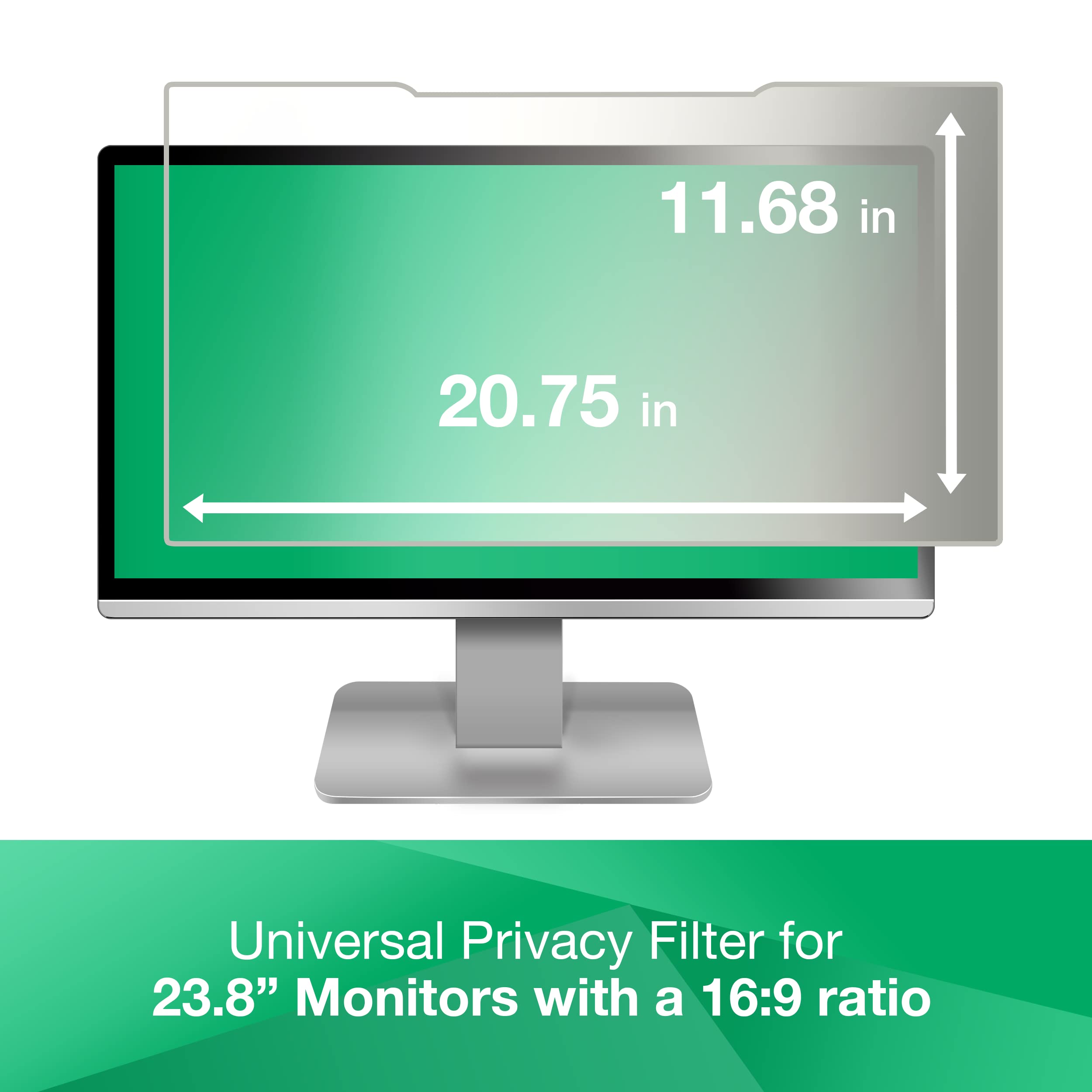 3M Anti Glare Filter For 238 Widescreen Monitor (Ag238W9B)