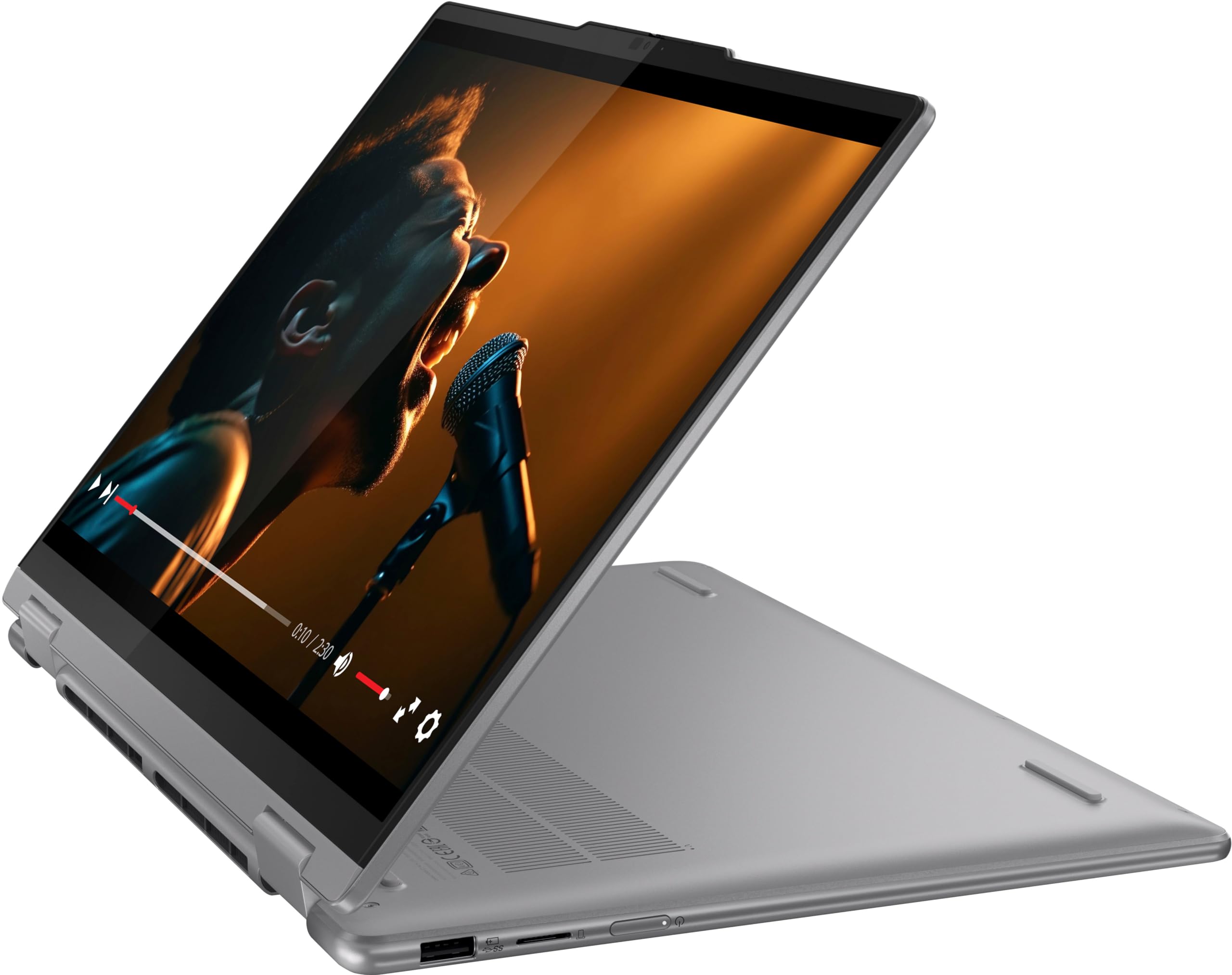 Lenovo - Yoga 7 2-In-1 14 2K Touchscreen Laptop - Amd Ryzen 7 8840Hs With 16Gb Memory - 1 Tb Ssd - Artic Grey
