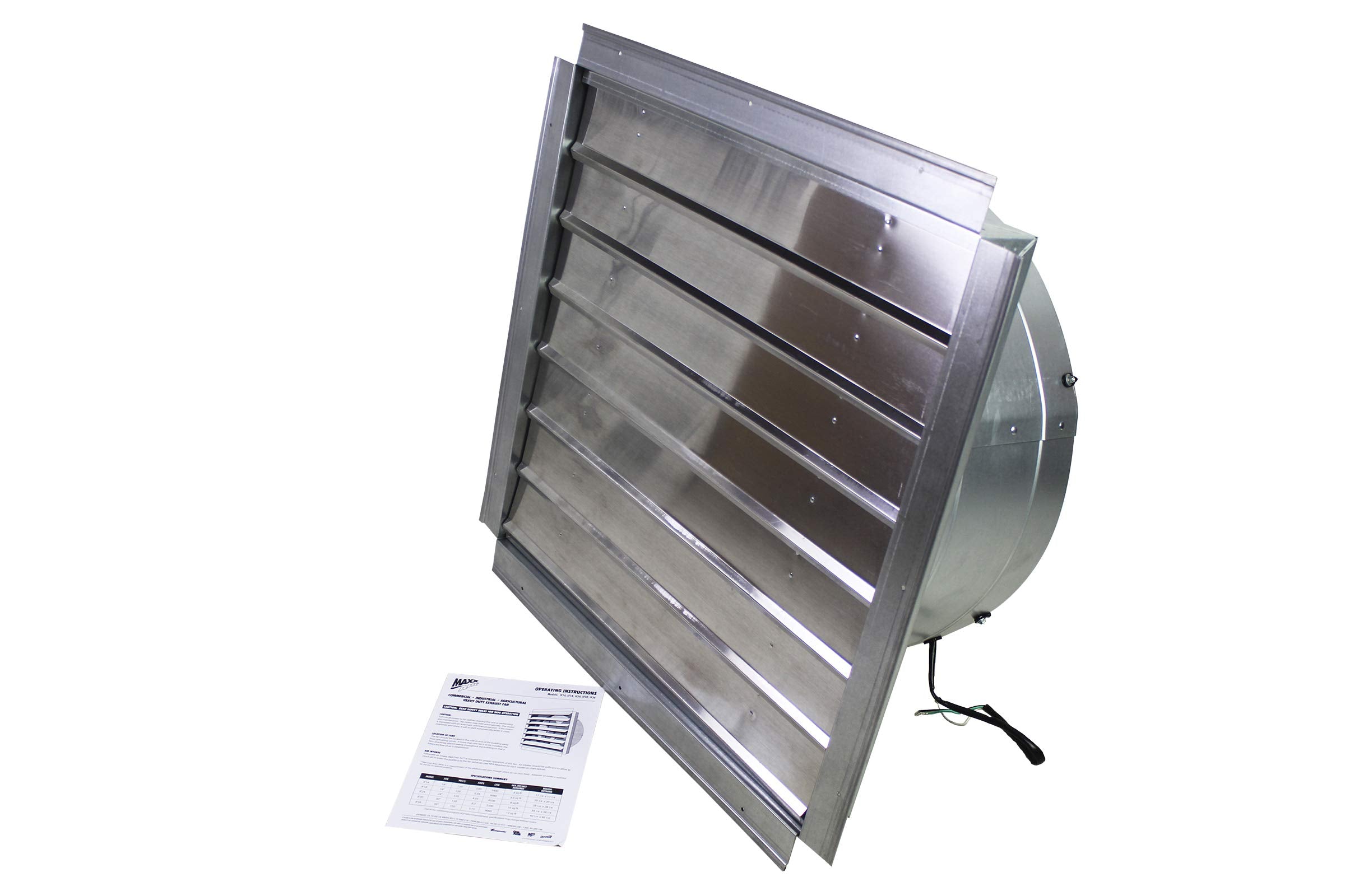 Maxx Air Powerful Industrial Exhaust And Ventilation Fan (24 Inch), If24Ups