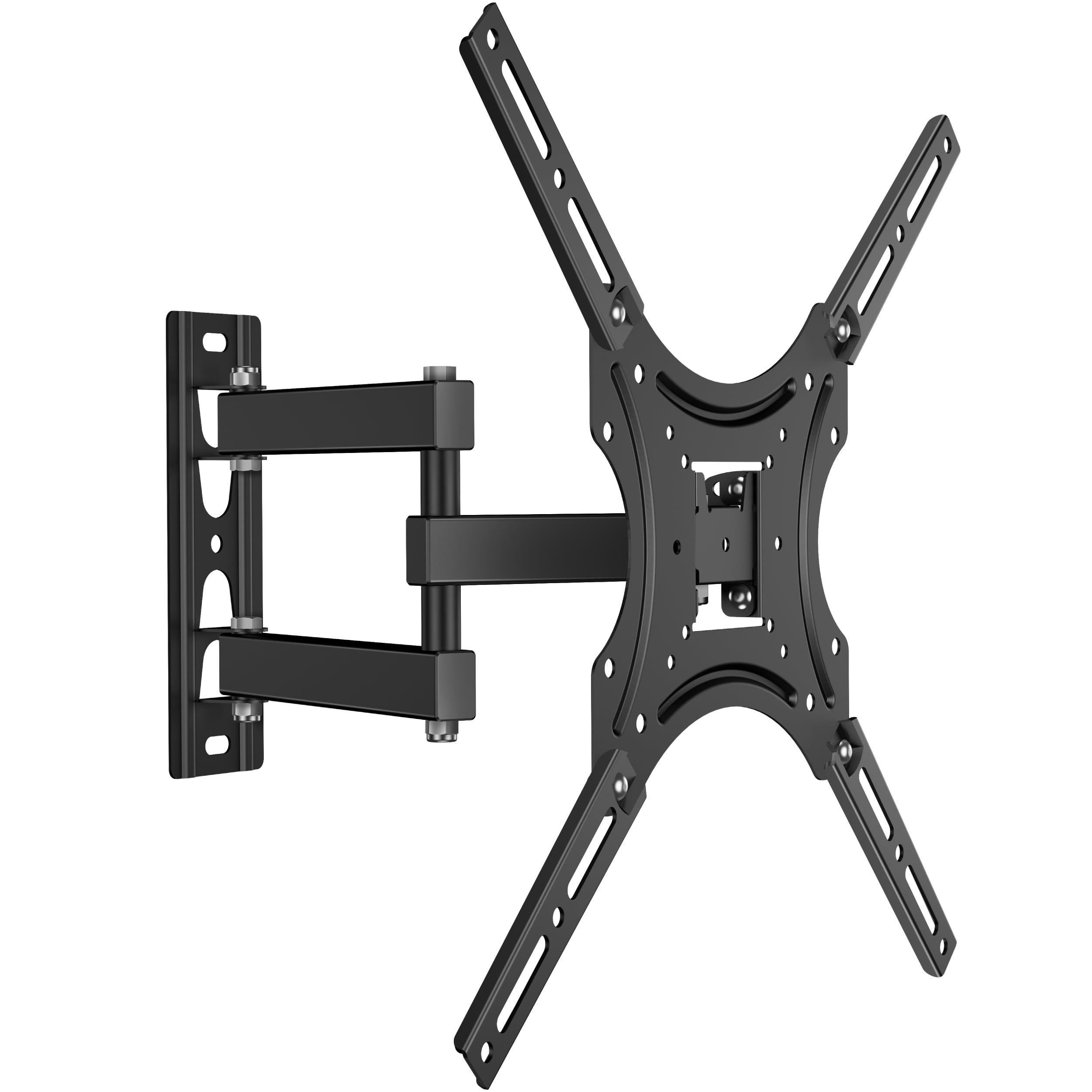 Articulating Tv Wall Mount For 26 55 Inch Screen Up To 88 Lbs   Extending Tv Mount Swivel And Tilt Full Motion Max Vesa 400X400 