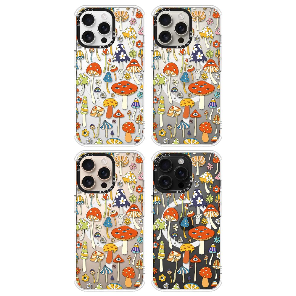 Mosnovo Case For Iphone 16 Pro Max, [Compatible With Magsafe] [Buffertech 6.6Ft Military-Grade Drop Protection] [Anti Peel Off T