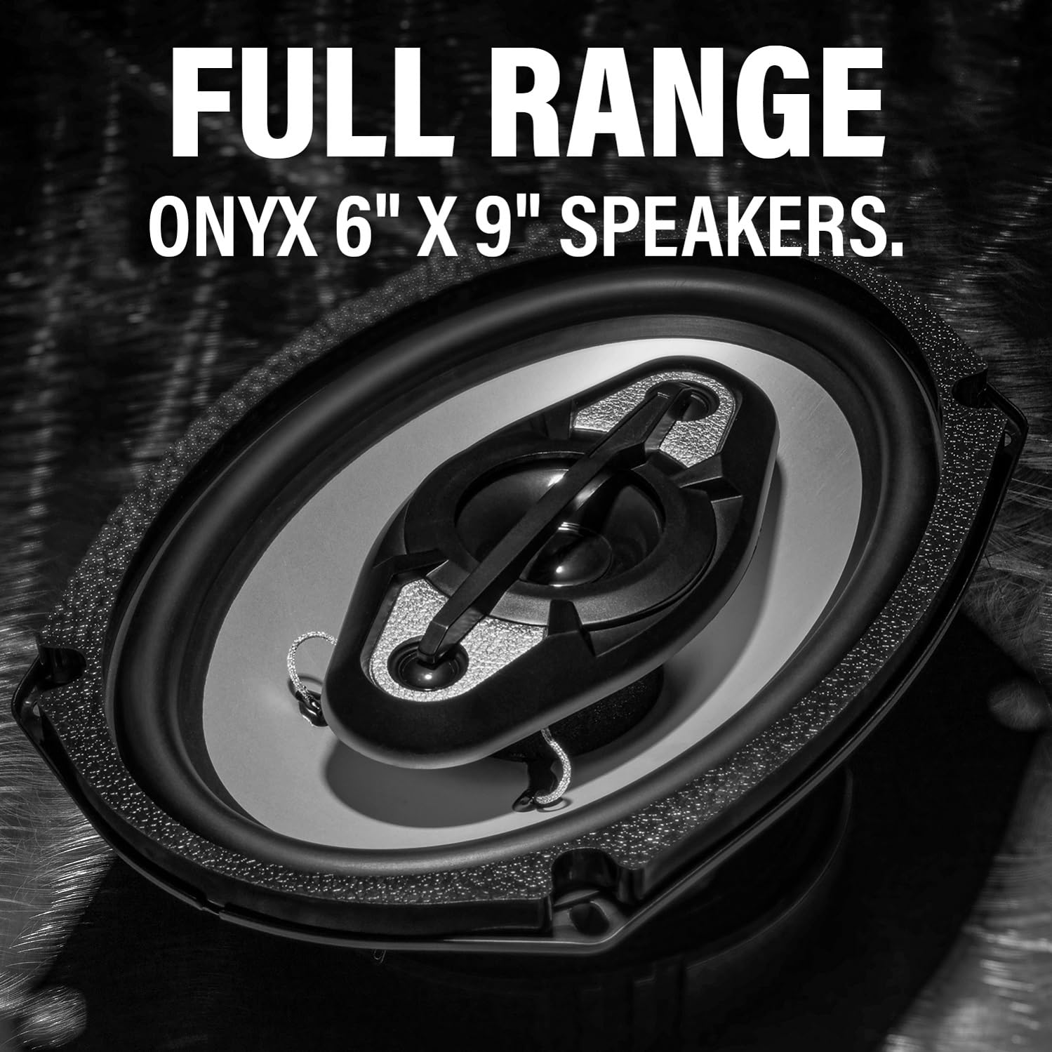 Boss Audio Systems Nx694 Onyx Series 6 X 9 Inch Car Door Speakers   800 Watts (Per Pair), Coaxial, 4 Way, Full Range 4 Ohms, Sol