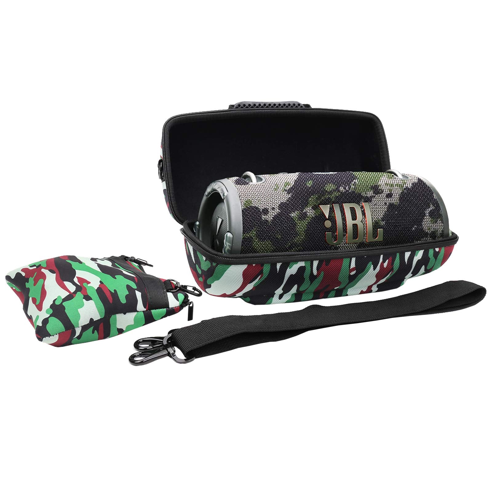 Khanka Hard Travel Case Replacement For Jbl Xtreme 3 Portable Waterproof Wireless Bluetooth Speaker (Camouflage)