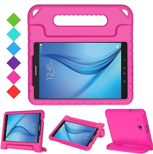 Bmouo Kids Case For Samsung Galaxy Tab E 9.6   Shockproof Light Weight Protection Convertible Handle Stand Kids Case For Samsung